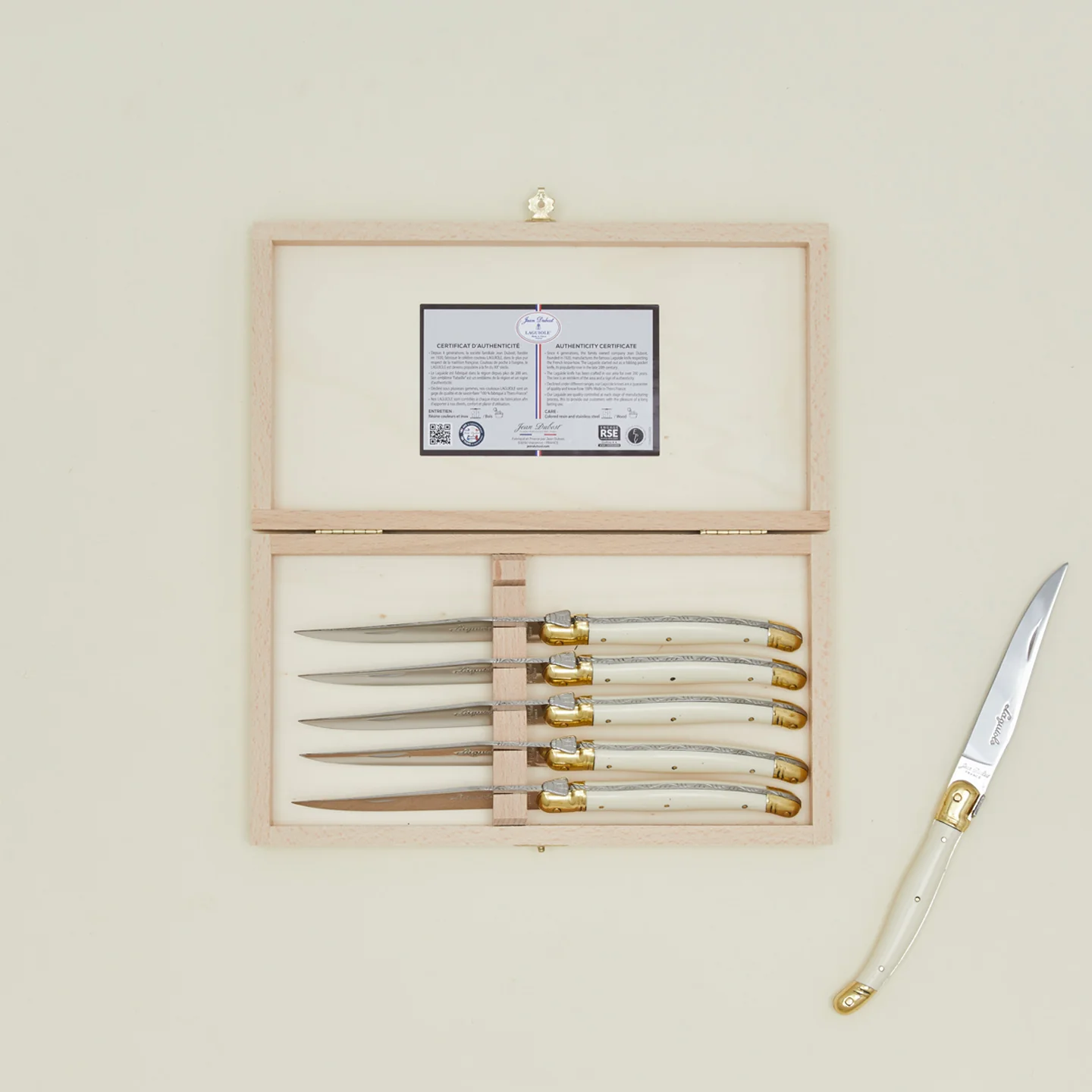 Jean Dubost Steak Knife Set - Image 4