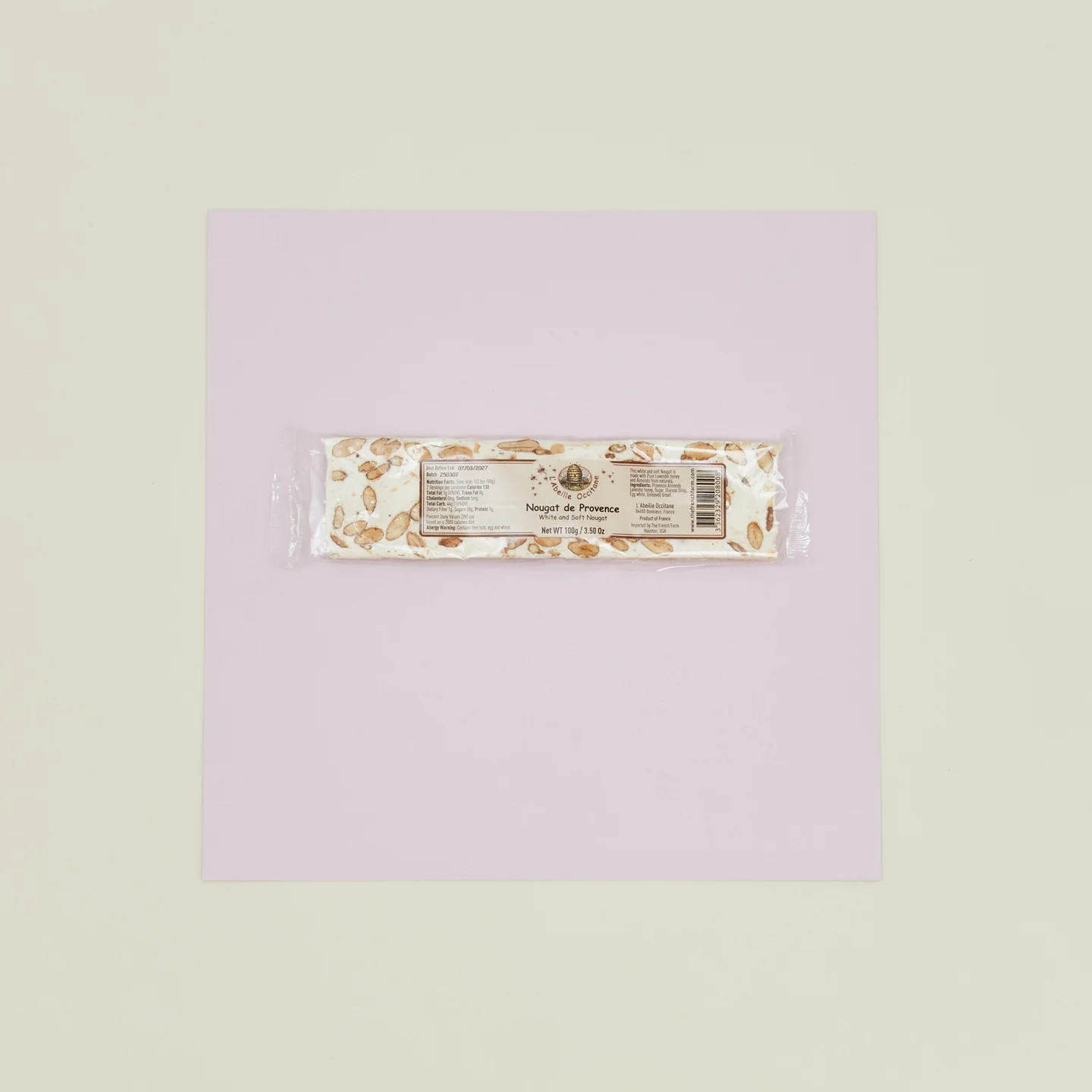 Lavender Honey Nougat Bar - Image 2