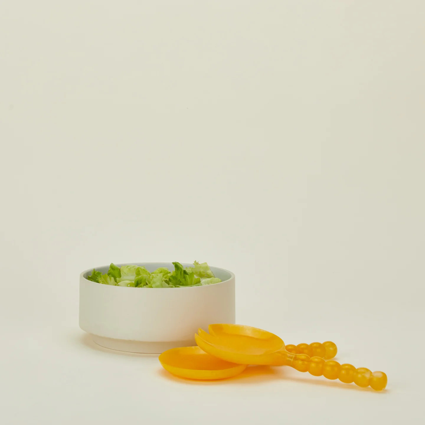 Lemon Yellow Salad Servers - Image 2