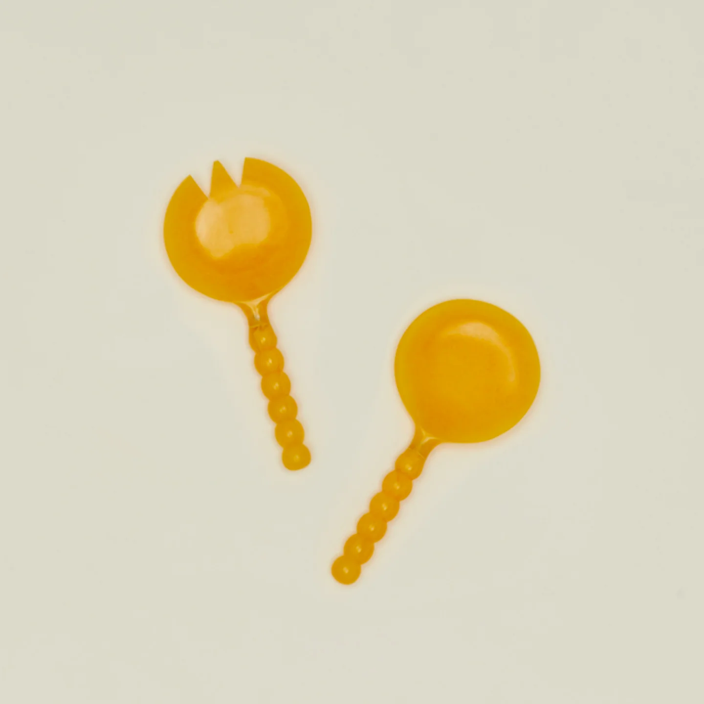 Lemon Yellow Salad Servers - Image 3