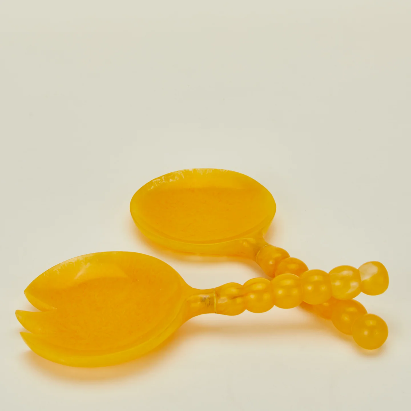Lemon Yellow Salad Servers - Image 4