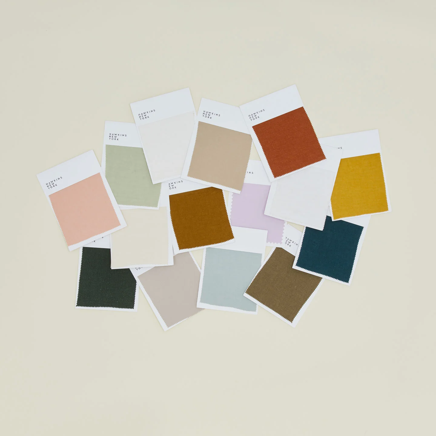 Simple Linen Swatch - Flax - Image 2