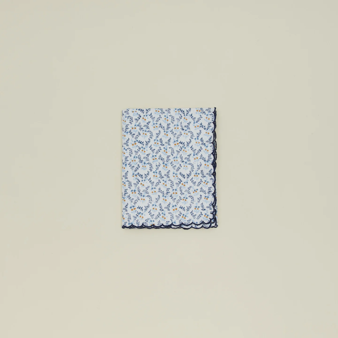 Little Flowers Rectangular Tablecloth - Blue - Image 4