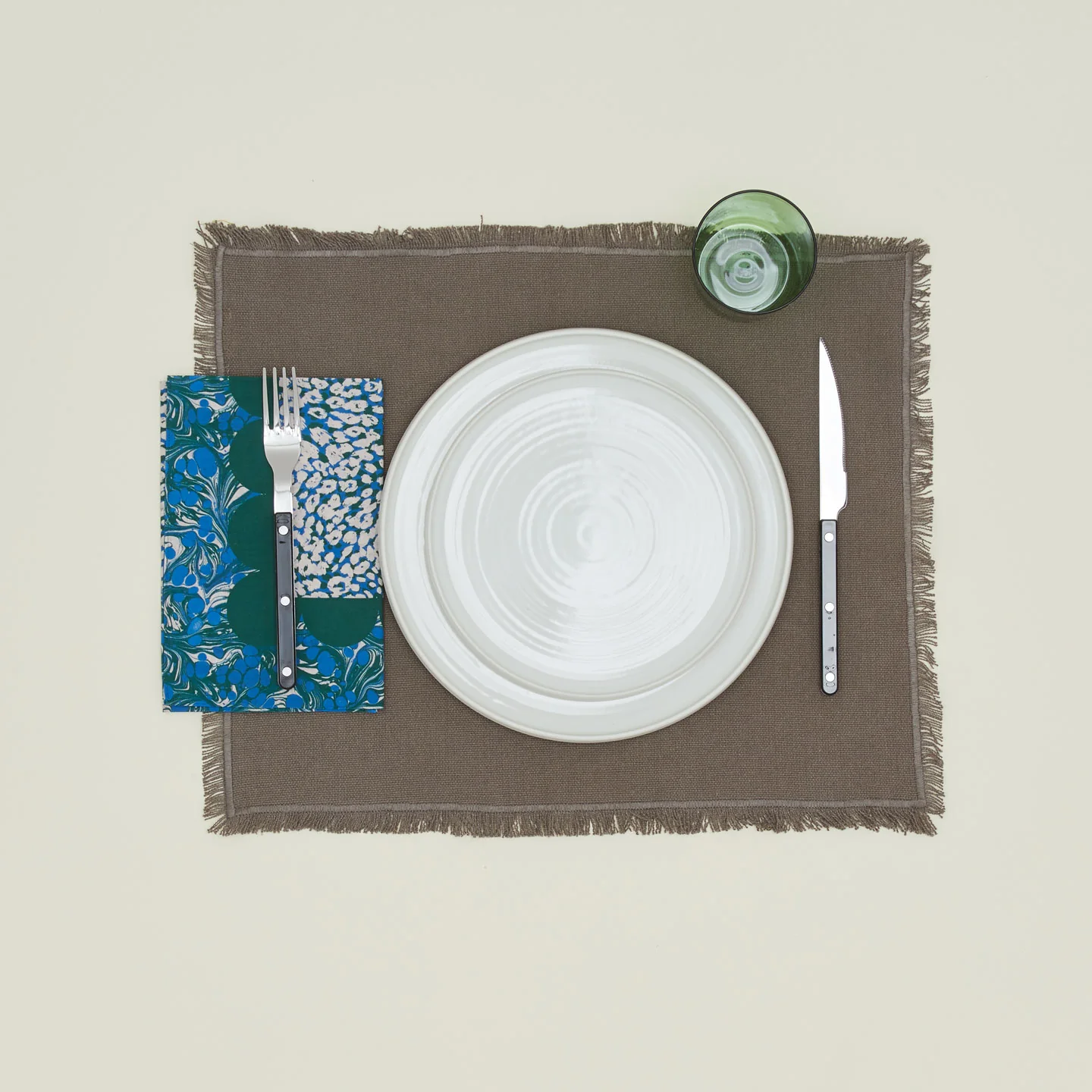 Mixed Floral Napkin, Set of 2 - Evergreen - Image 2