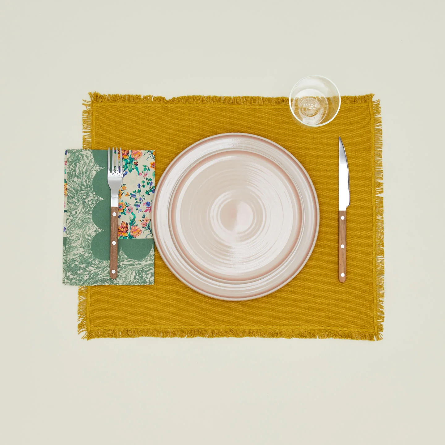 Mixed Floral Napkin, Set of 2 - Fern - Image 2