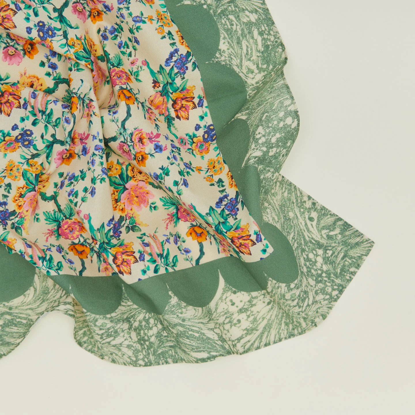 Mixed Floral Napkin, Set of 2 - Fern - Image 3