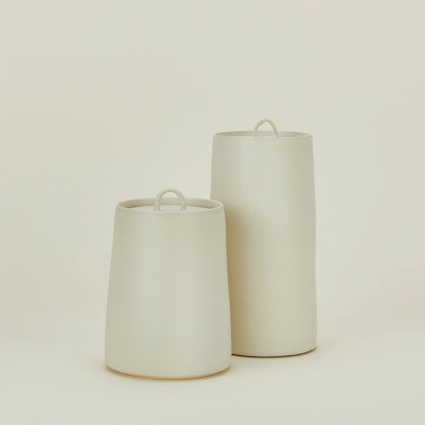 Narrow Lidded Jar