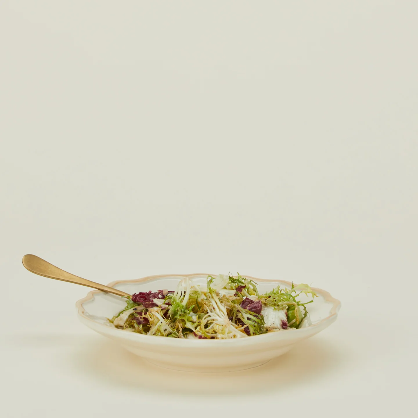 Ogee Edge Pasta Bowl - Latte - Image 2