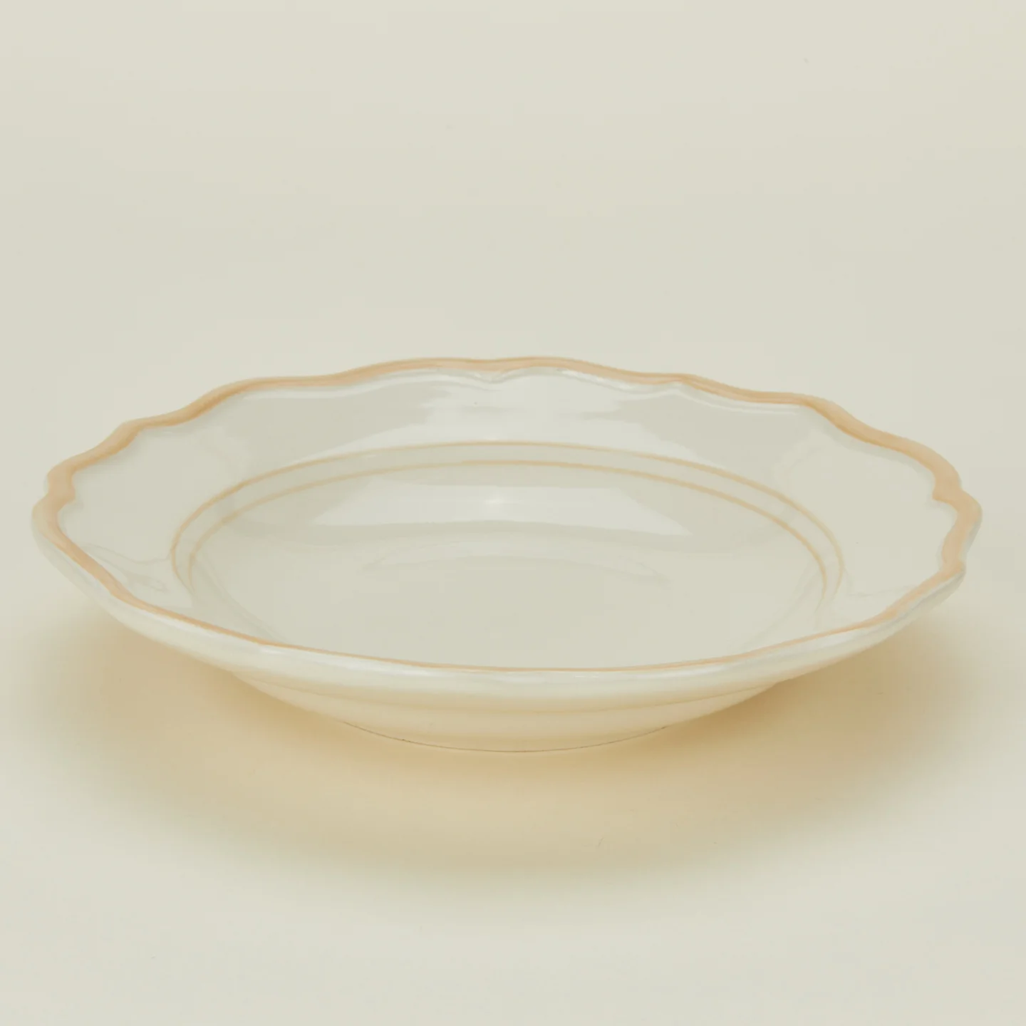 Ogee Edge Pasta Bowl - Latte - Image 3