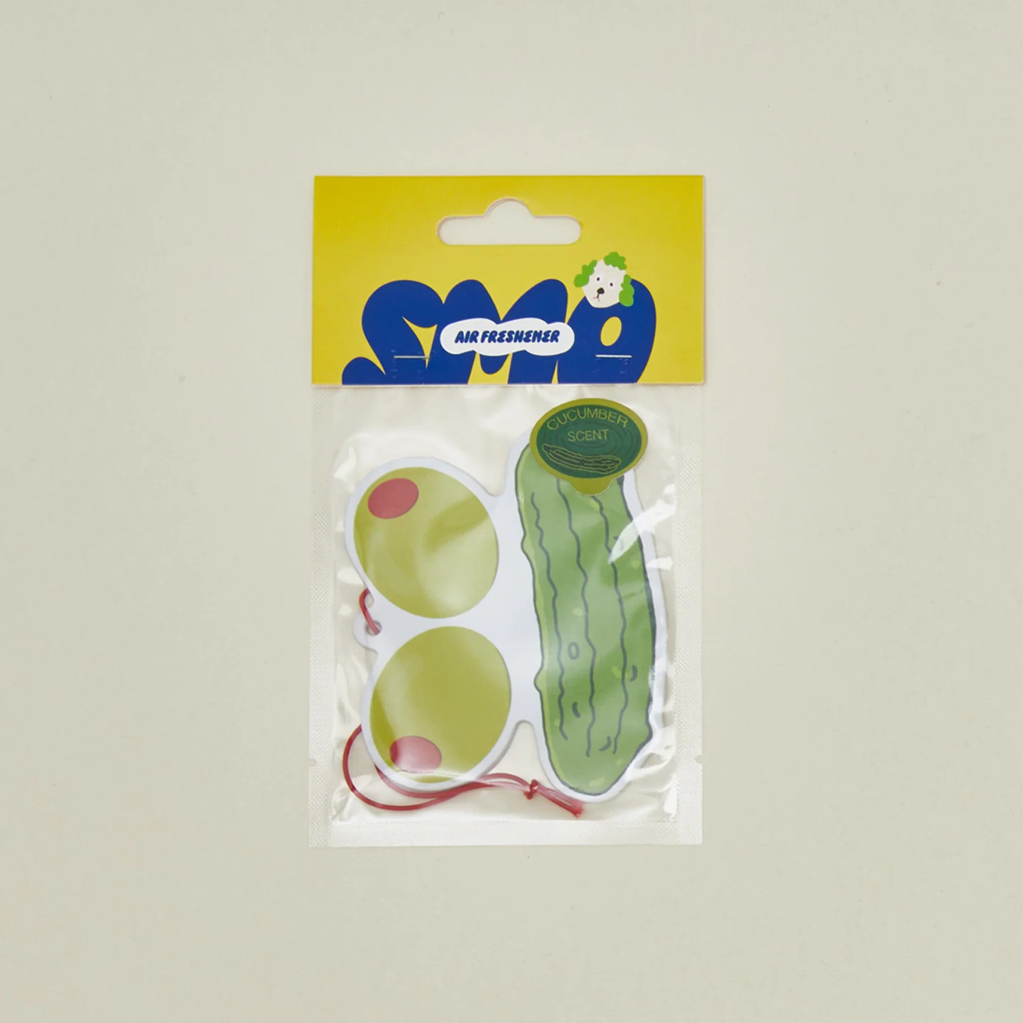 Olive Face Air Freshener - Image 2