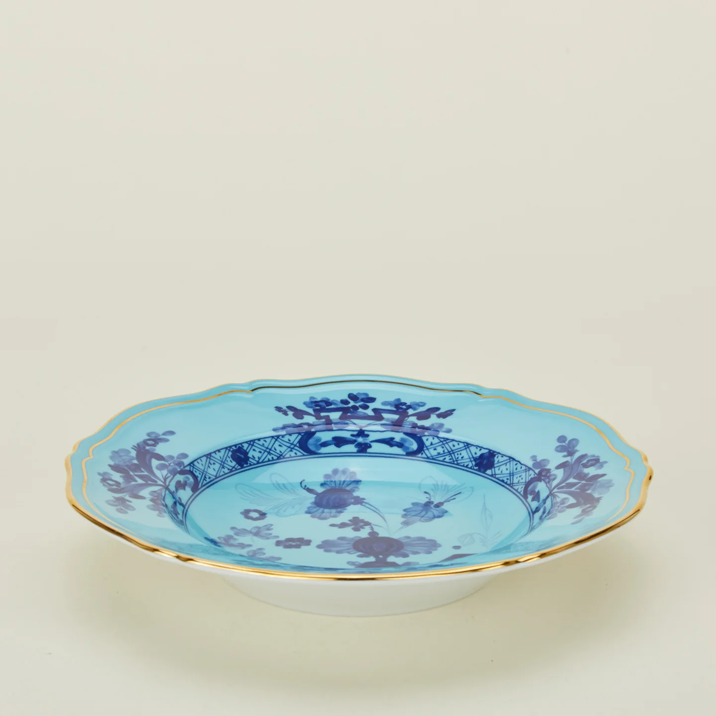 Oriente Italiano Soup Plate - Iris - Image 4