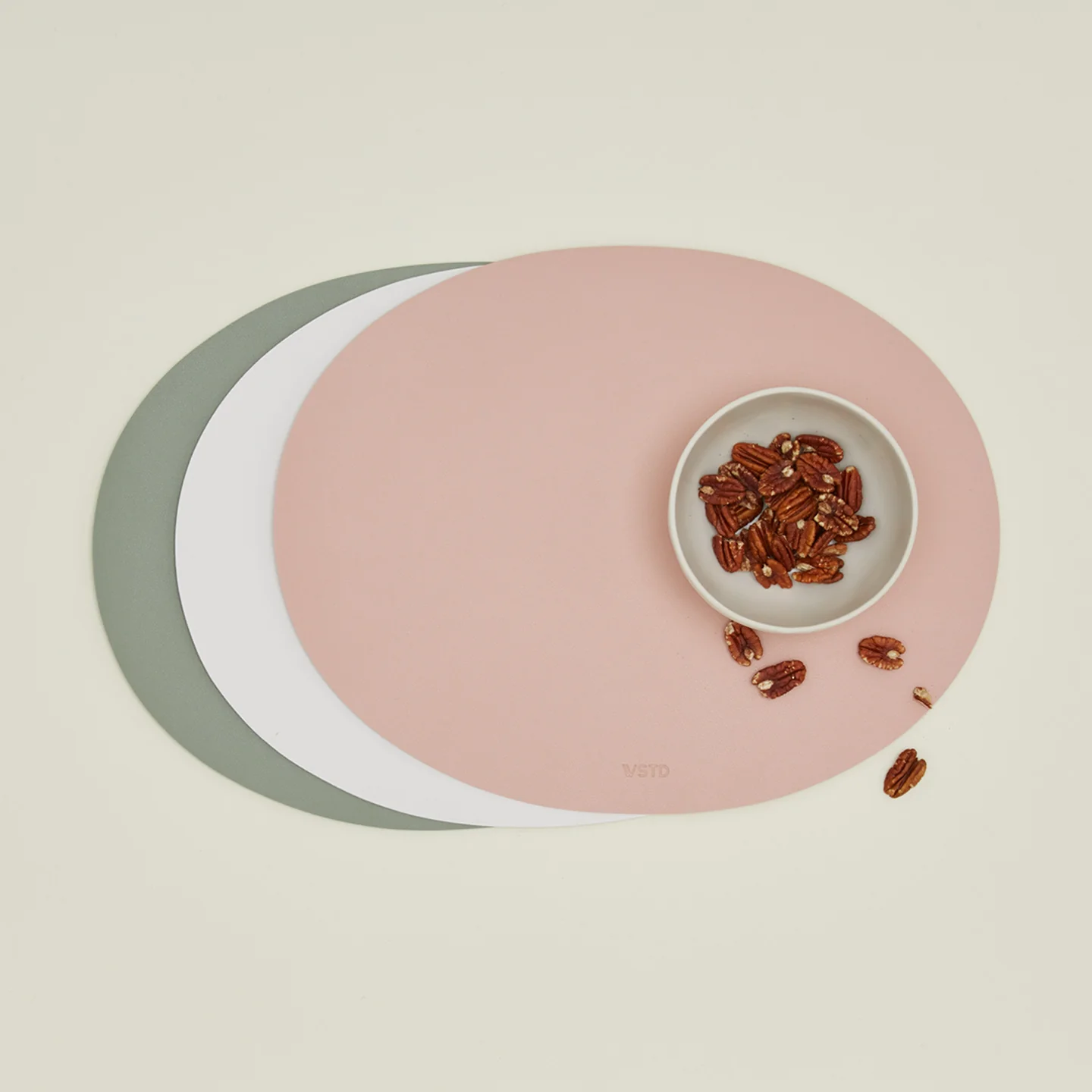 Oval Placemat - Cream - Image 5