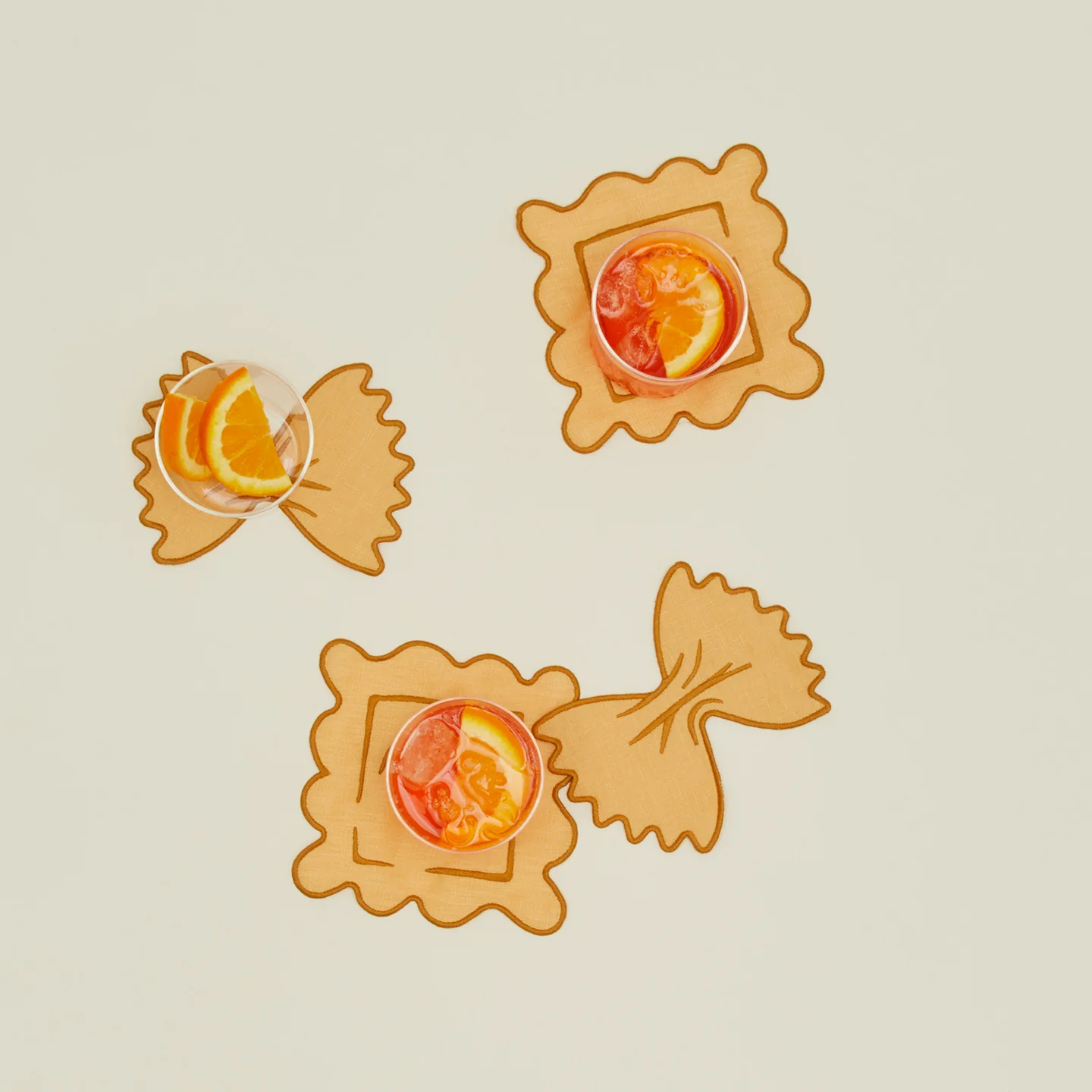 Pasta Cocktail Napkins, Set of 4 - Image 2