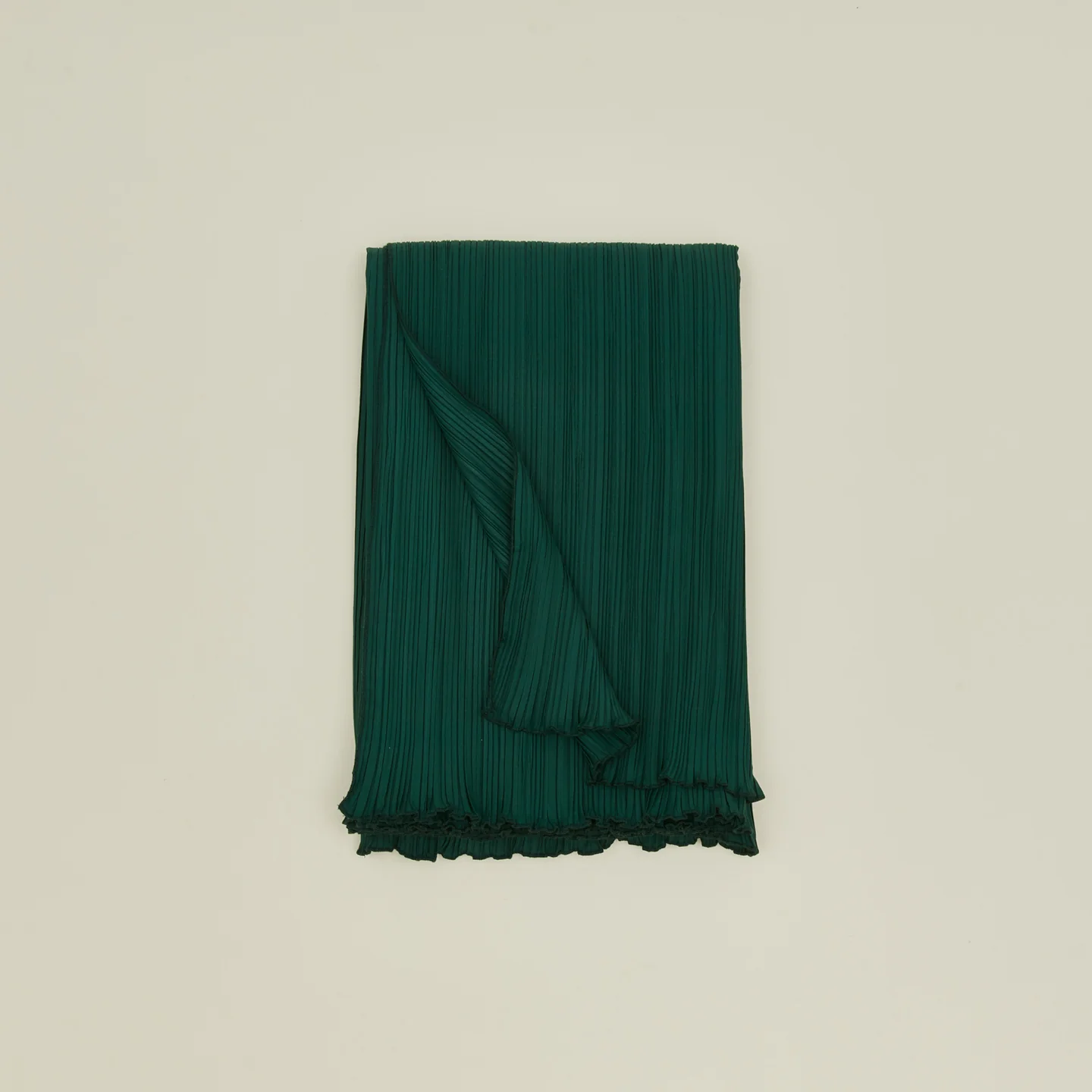 Pleated Tablecloth - Olive - Image 3