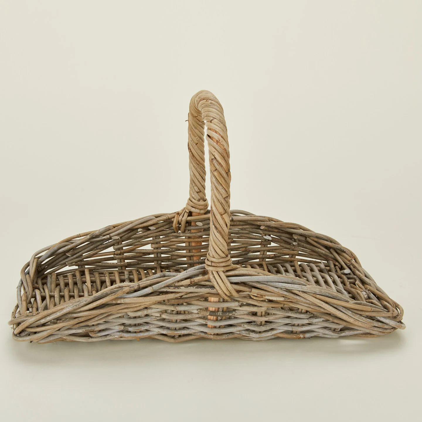 Rattan Garden Trug Basket - Image 3