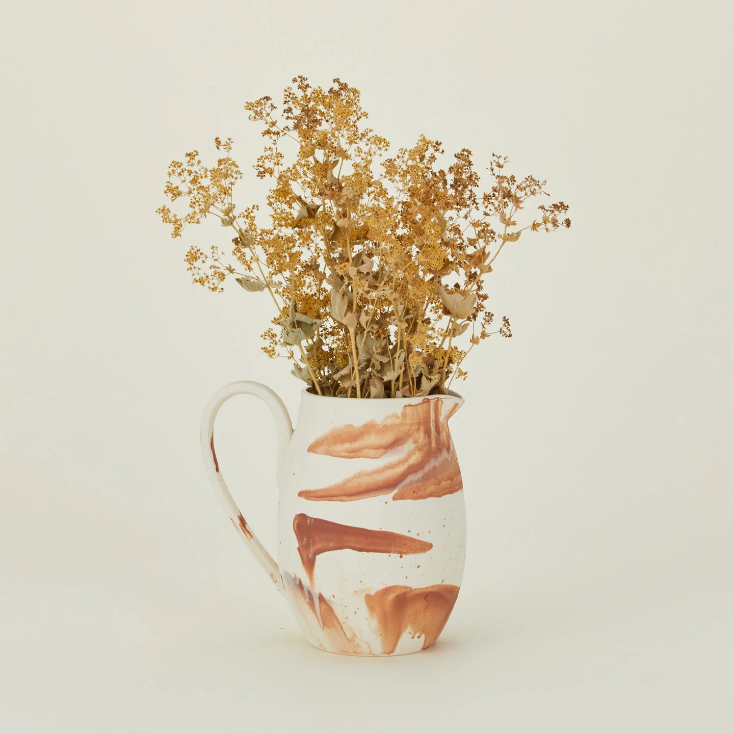 Marbled Stoneware Pitcher - Image 2