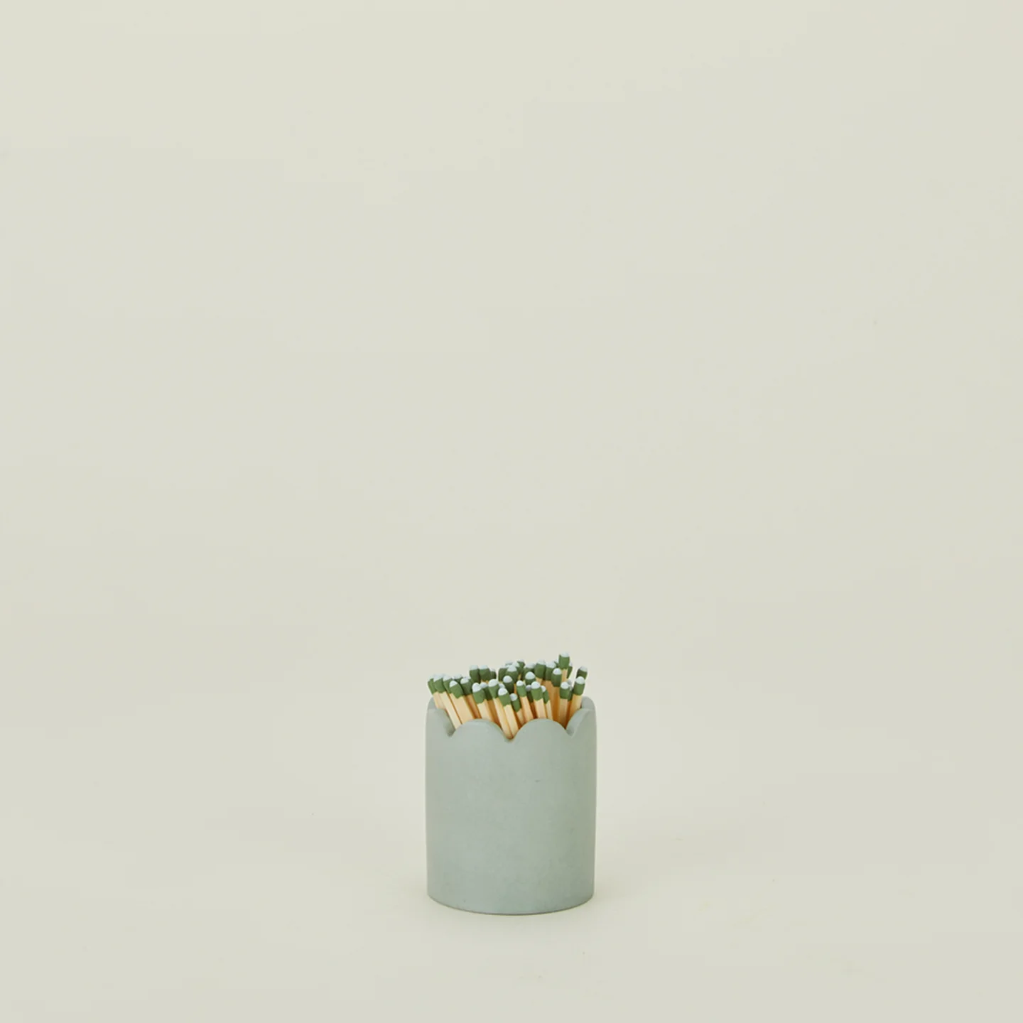 Scalloped Match Striker - Mint Green