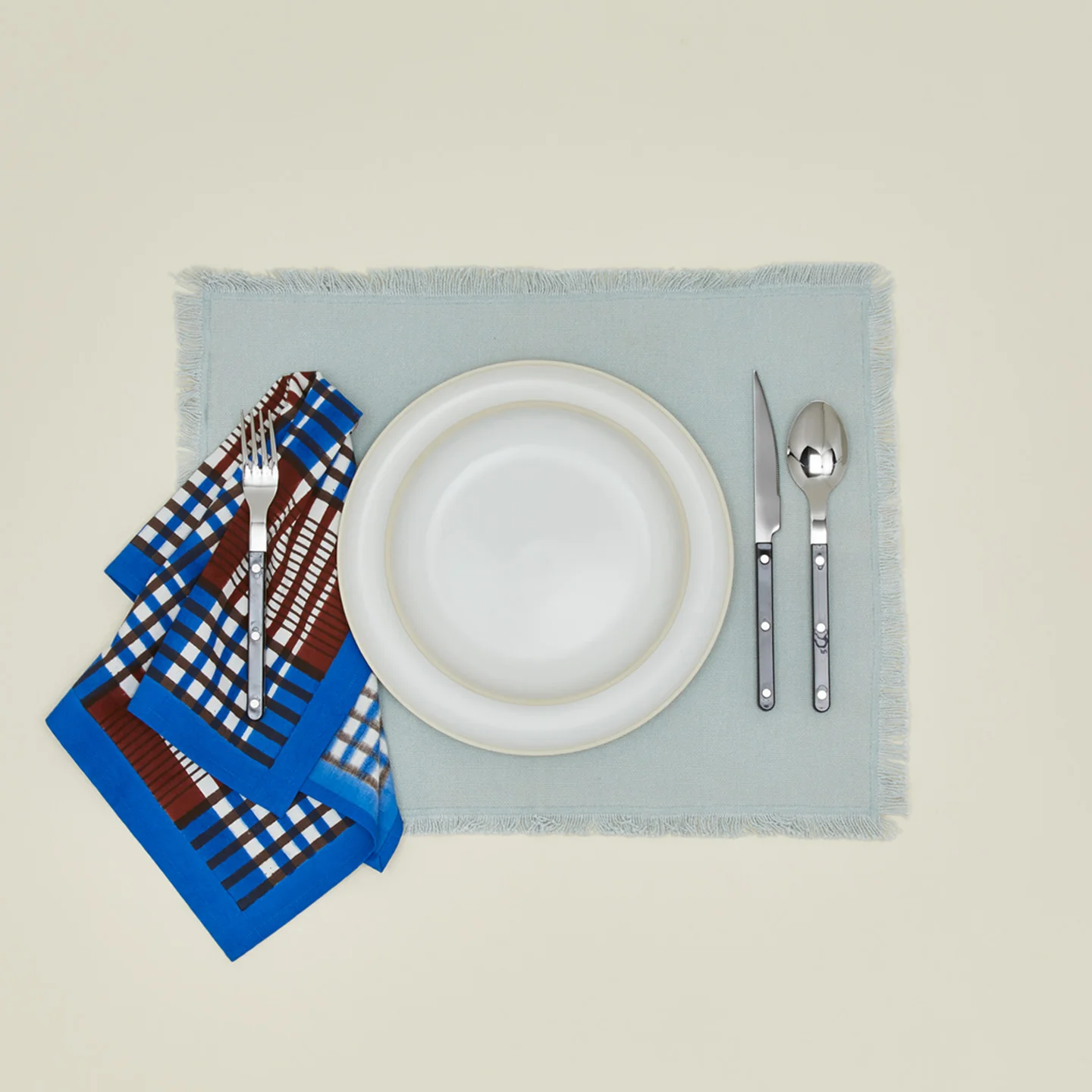 Shetland Plaid Napkins, Set of 4 - Image 2