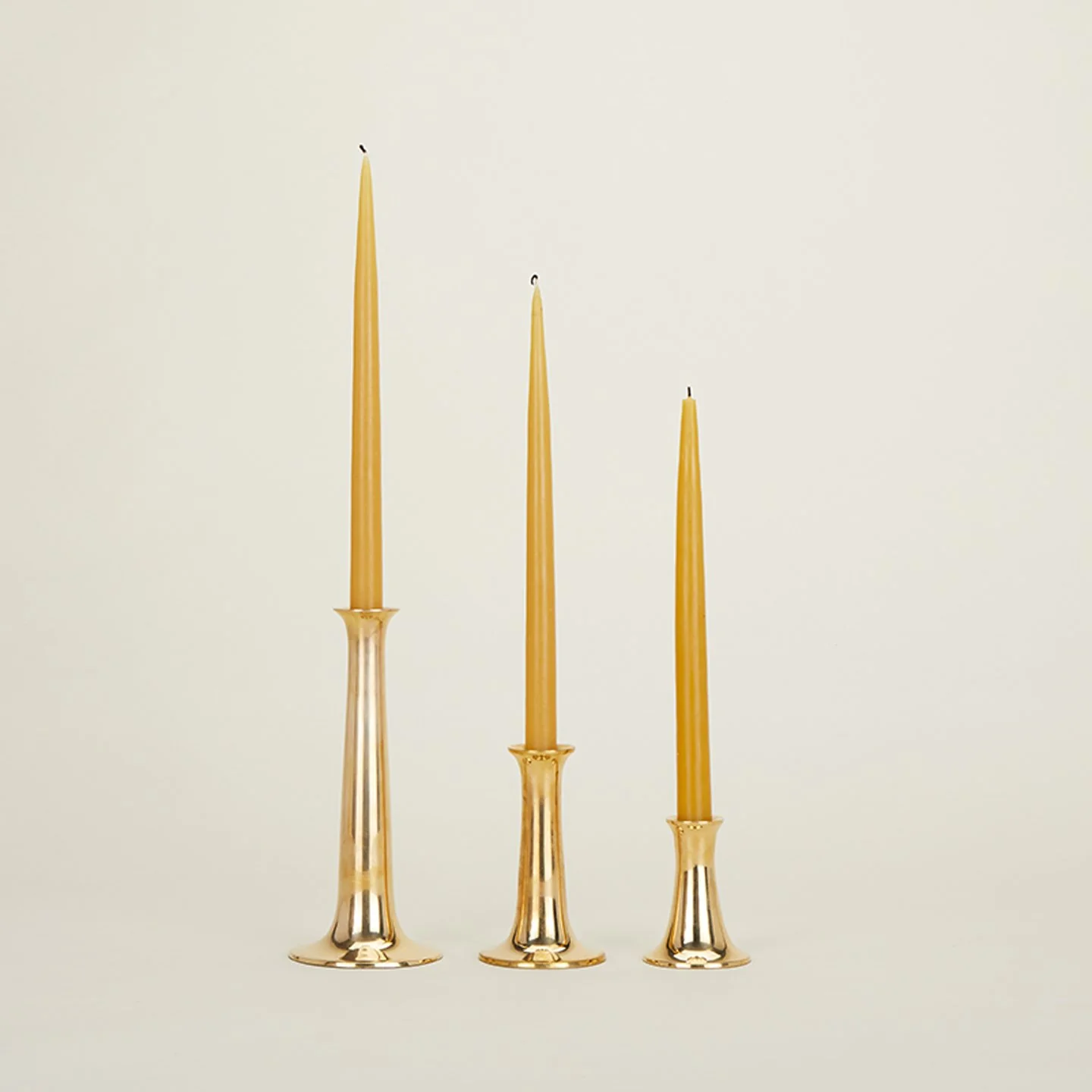 Simple Candle Holder - Brass - Image 2