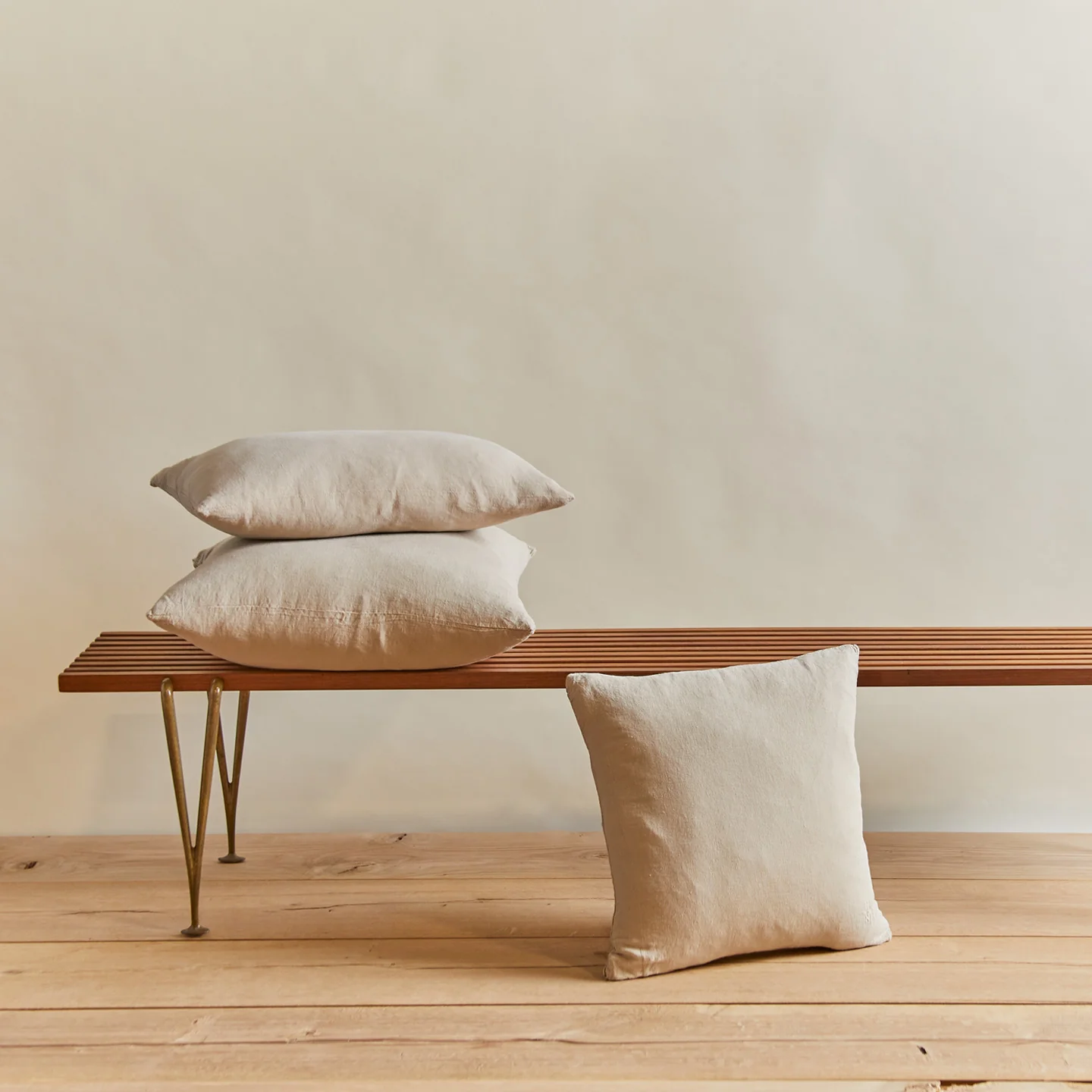 Simple Linen 12x22 Pillow - Flax - Image 5
