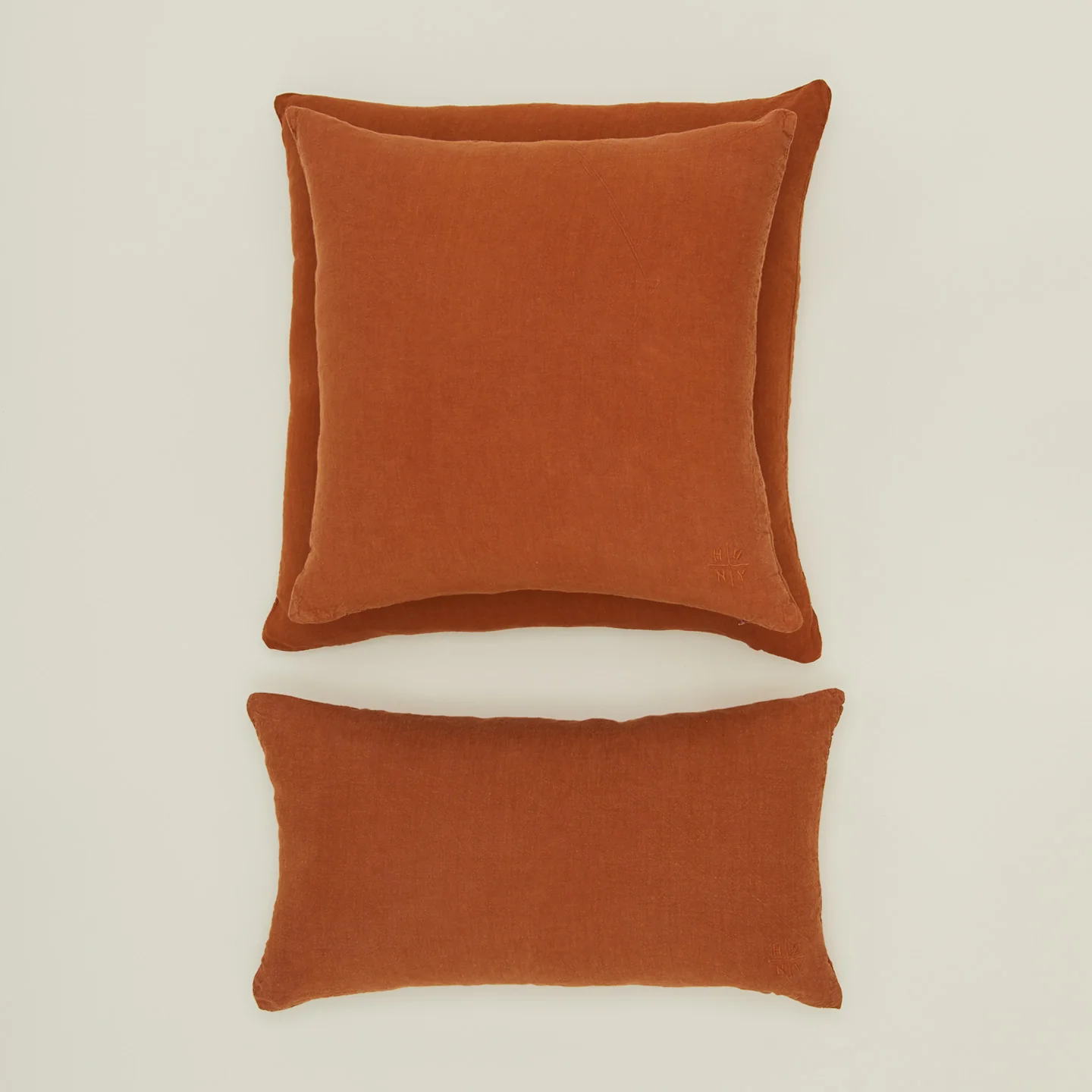 Simple Linen 12x22 Pillow - Terracotta - Image 2