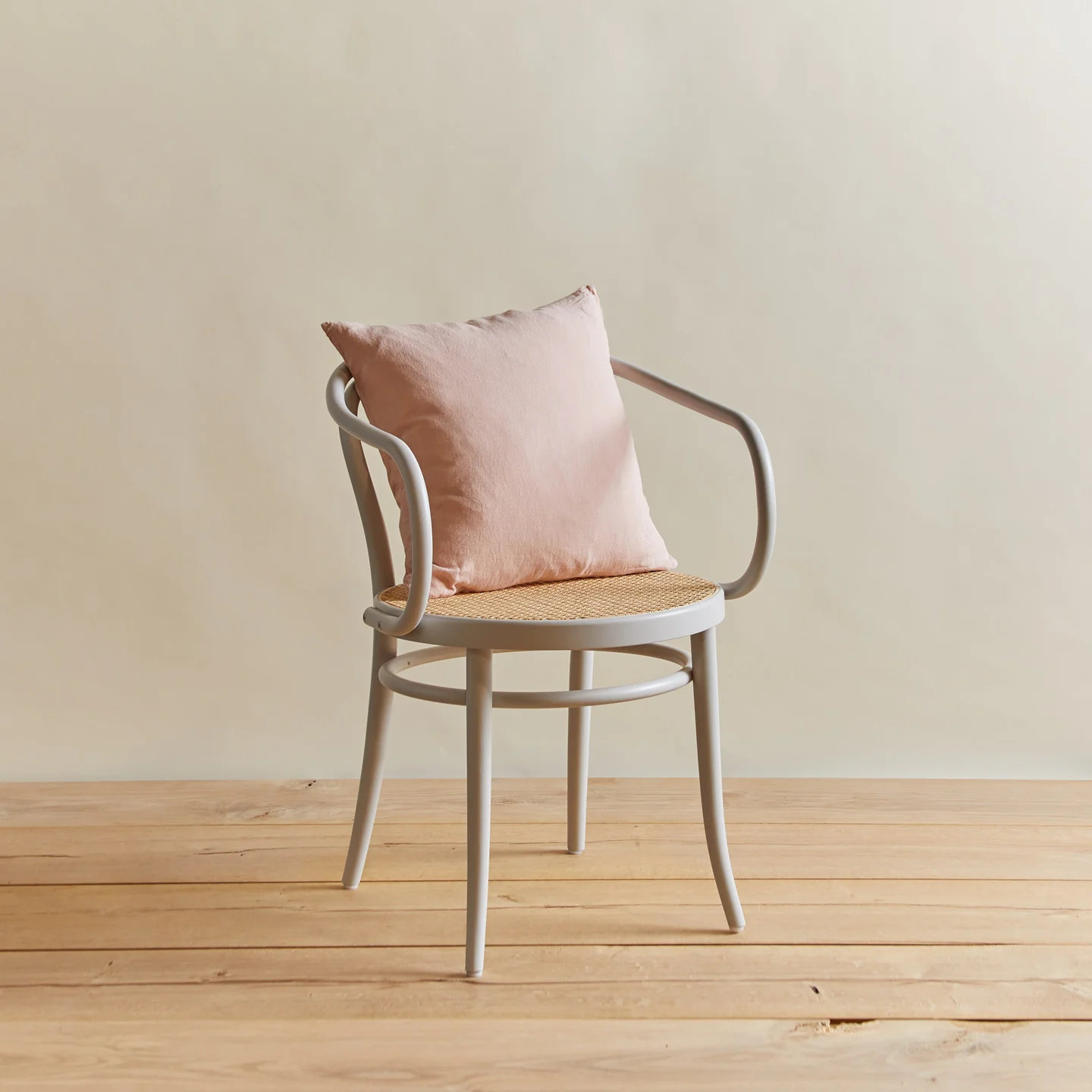Simple Linen 18x18 Pillow - Blush - Image 4