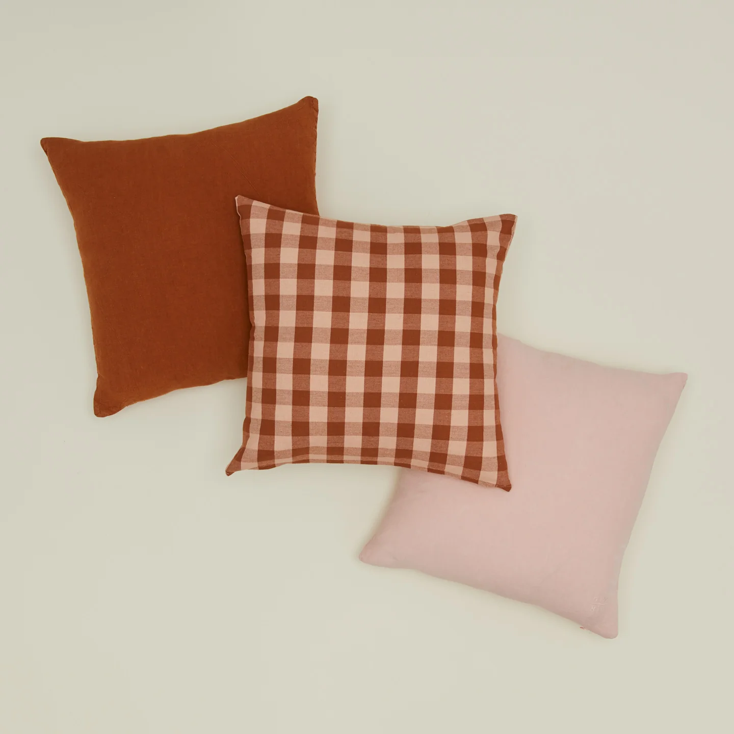 Simple Linen 18x18 Pillow - Blush - Image 6