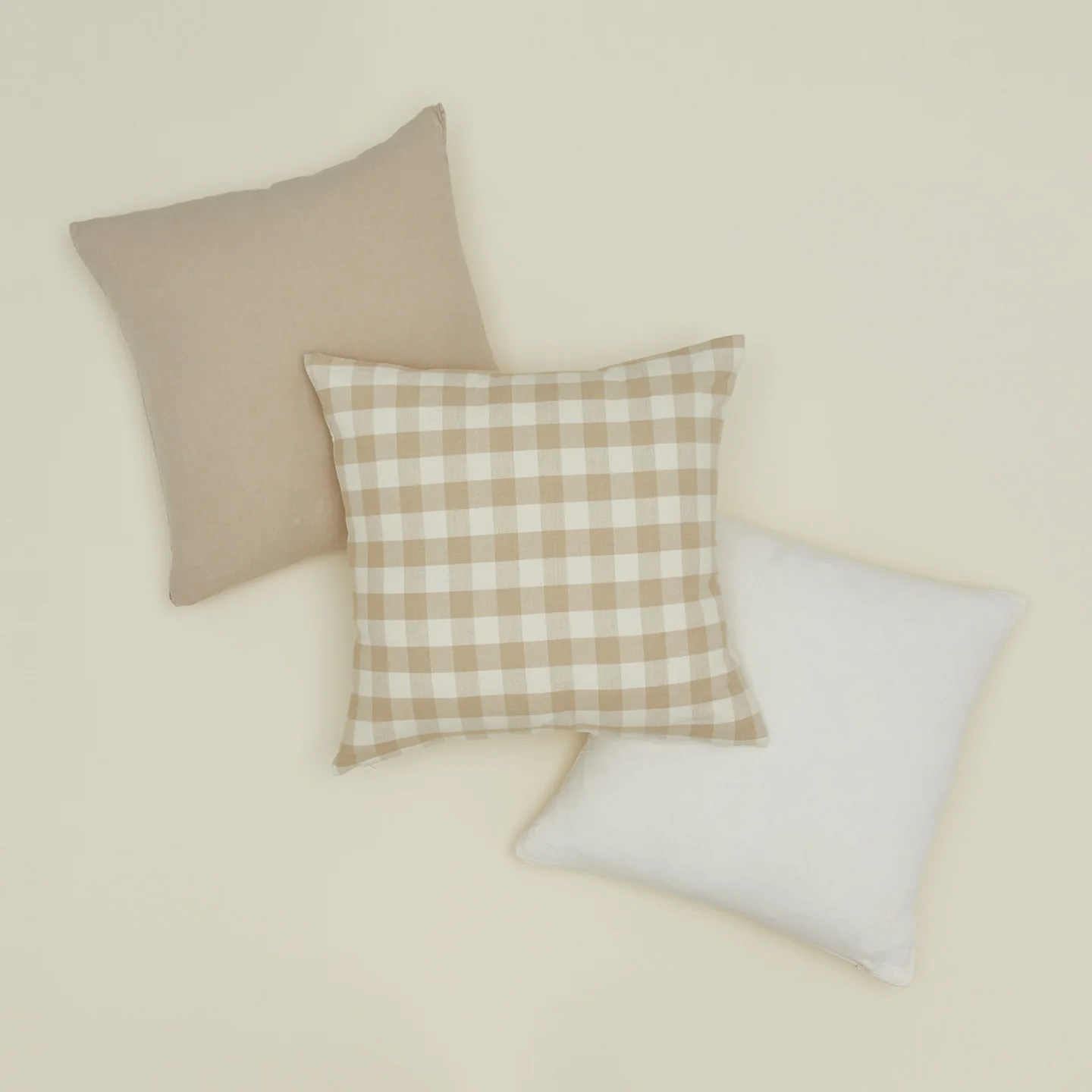 Simple Linen 18x18 Pillow - Flax - Image 6