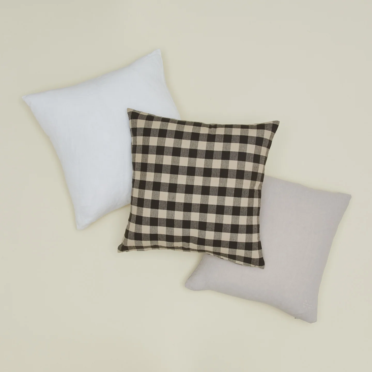 Simple Linen 18x18 Pillow - Light Grey - Image 6