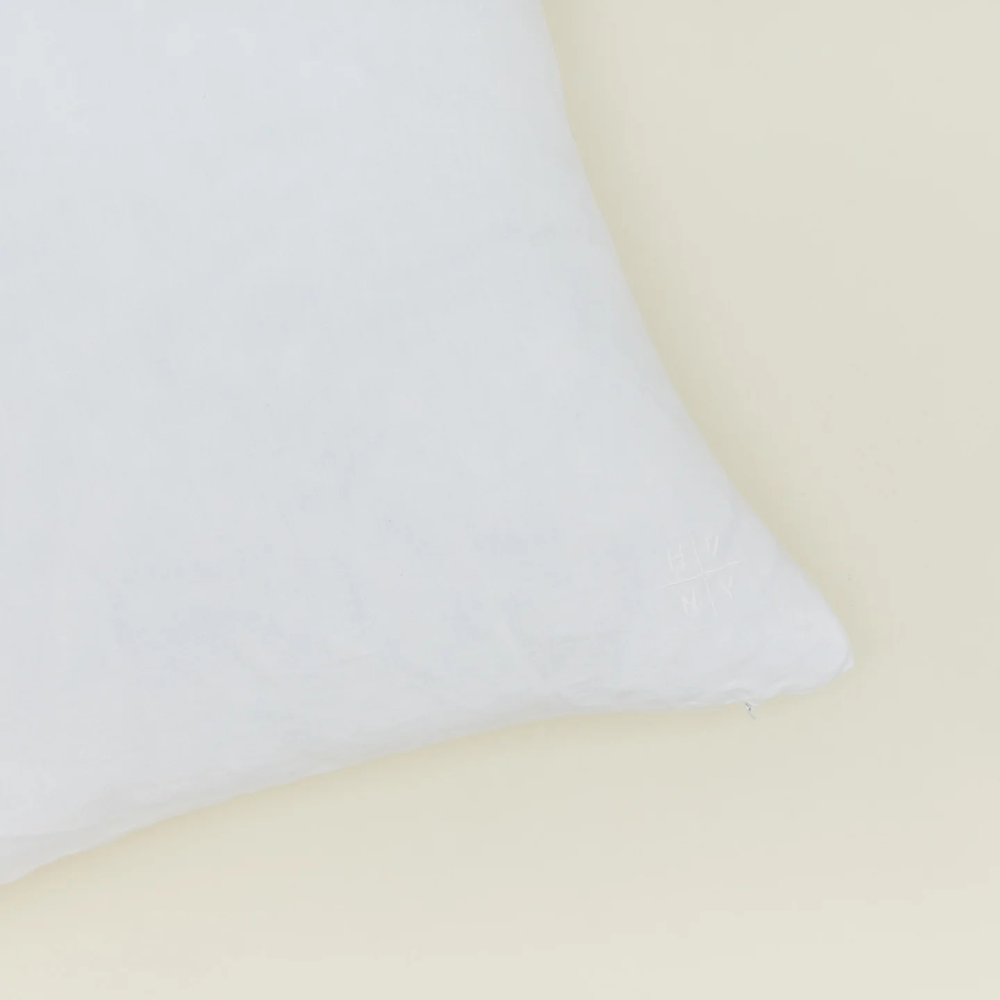 Simple Linen 18x18 Pillow - White - Image 3