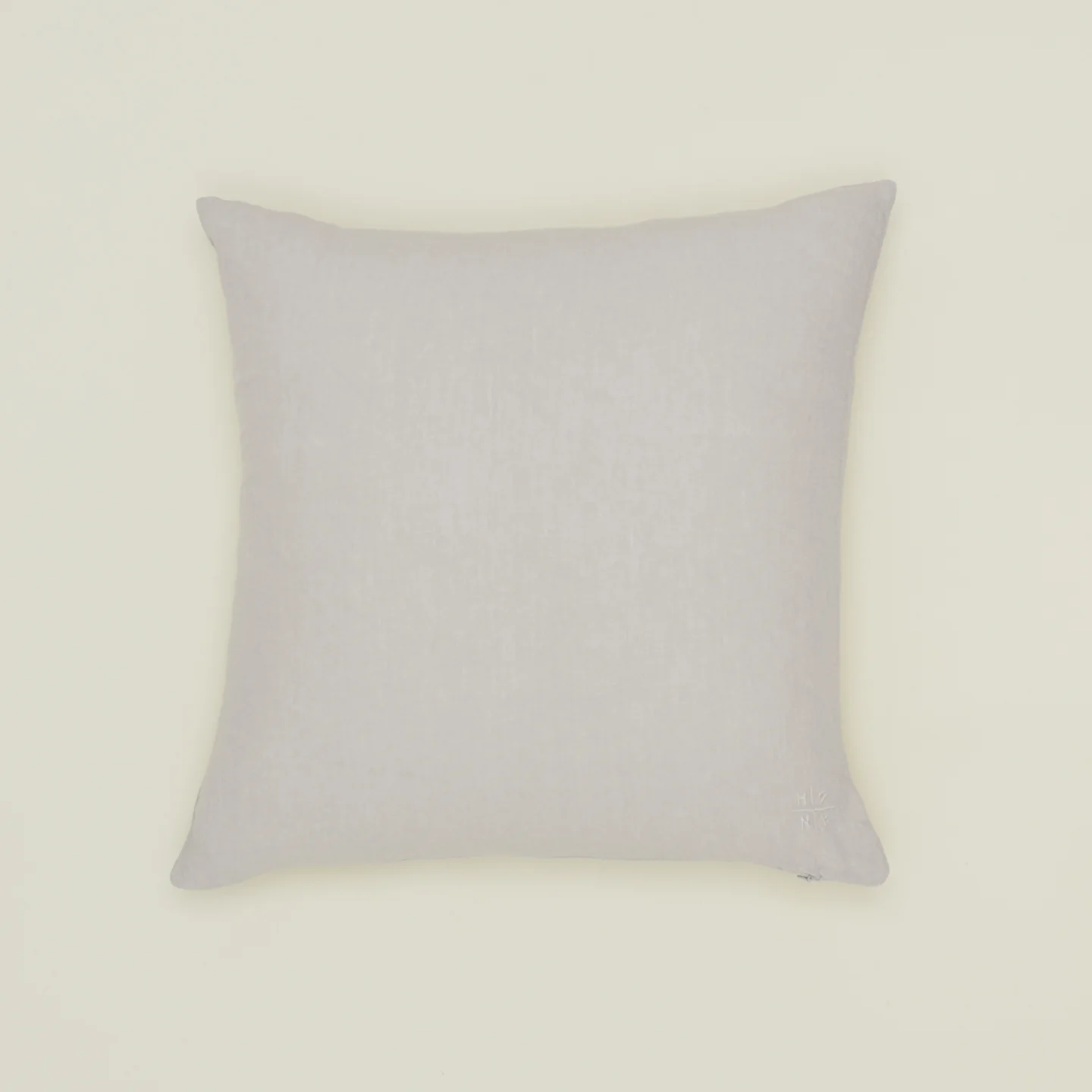 Simple Linen 22x22 Pillow - Light Grey