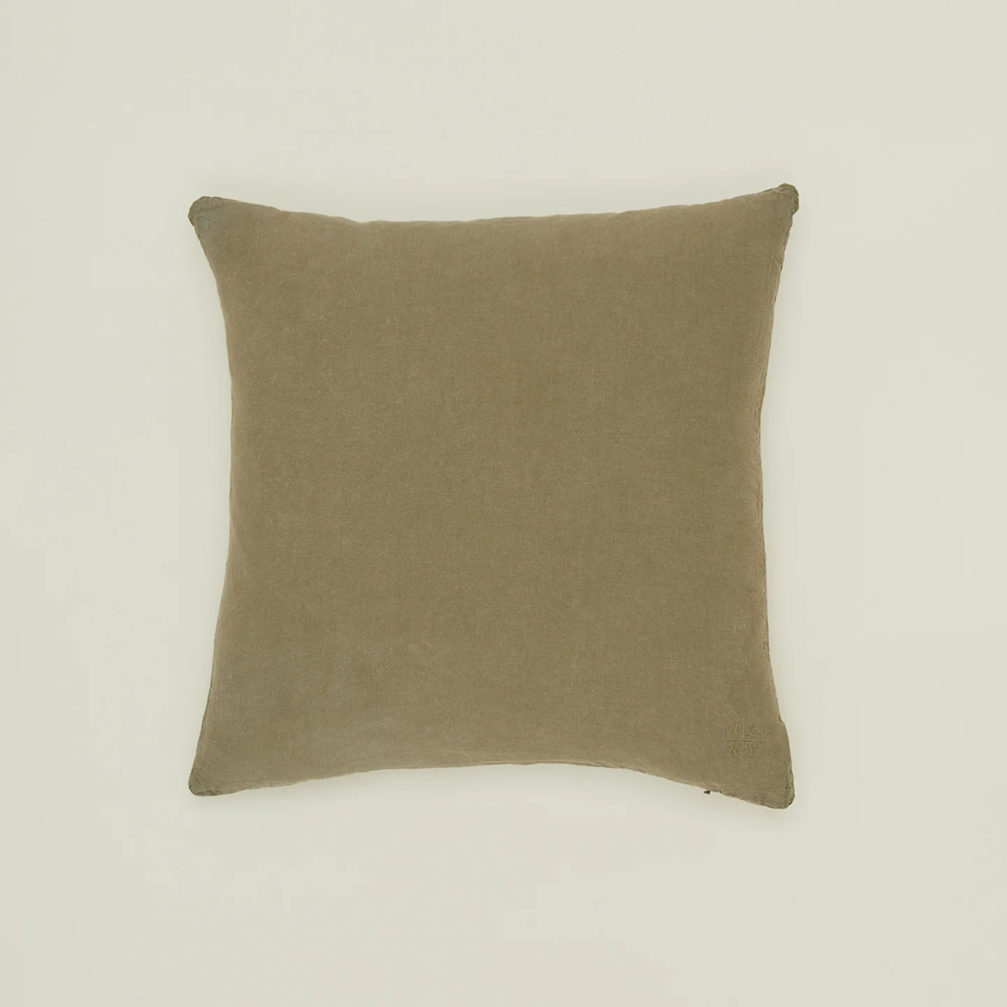 Simple Linen 22x22 Pillow - Olive