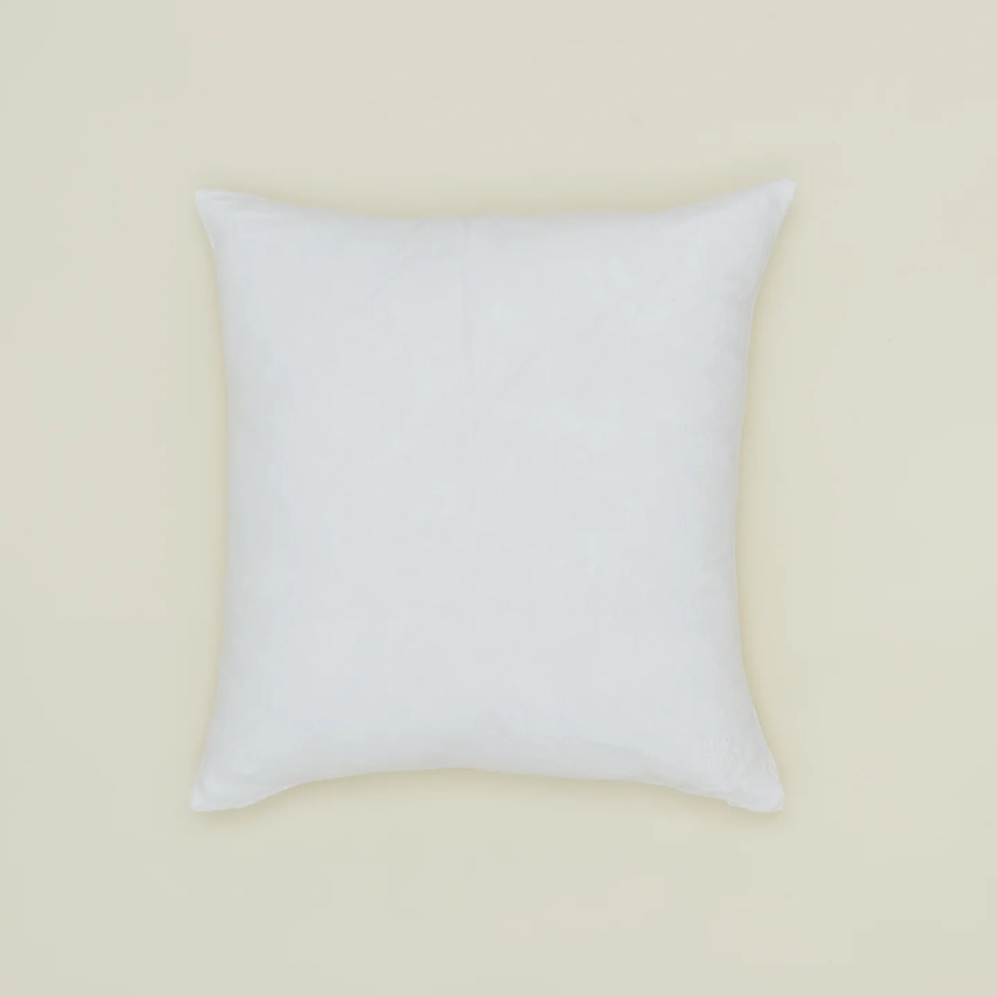 Simple Linen 22x22 Pillow - White