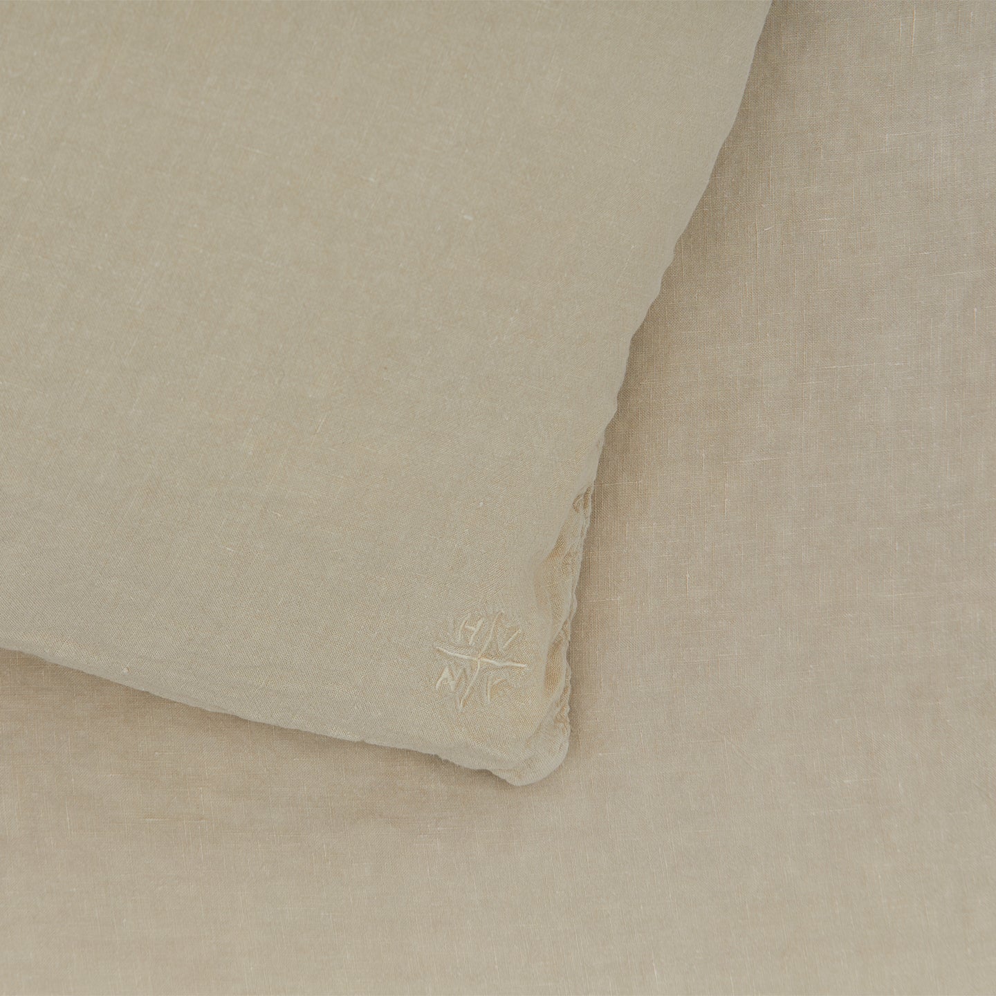 Simple Linen Euro Sham - Flax - Image 2