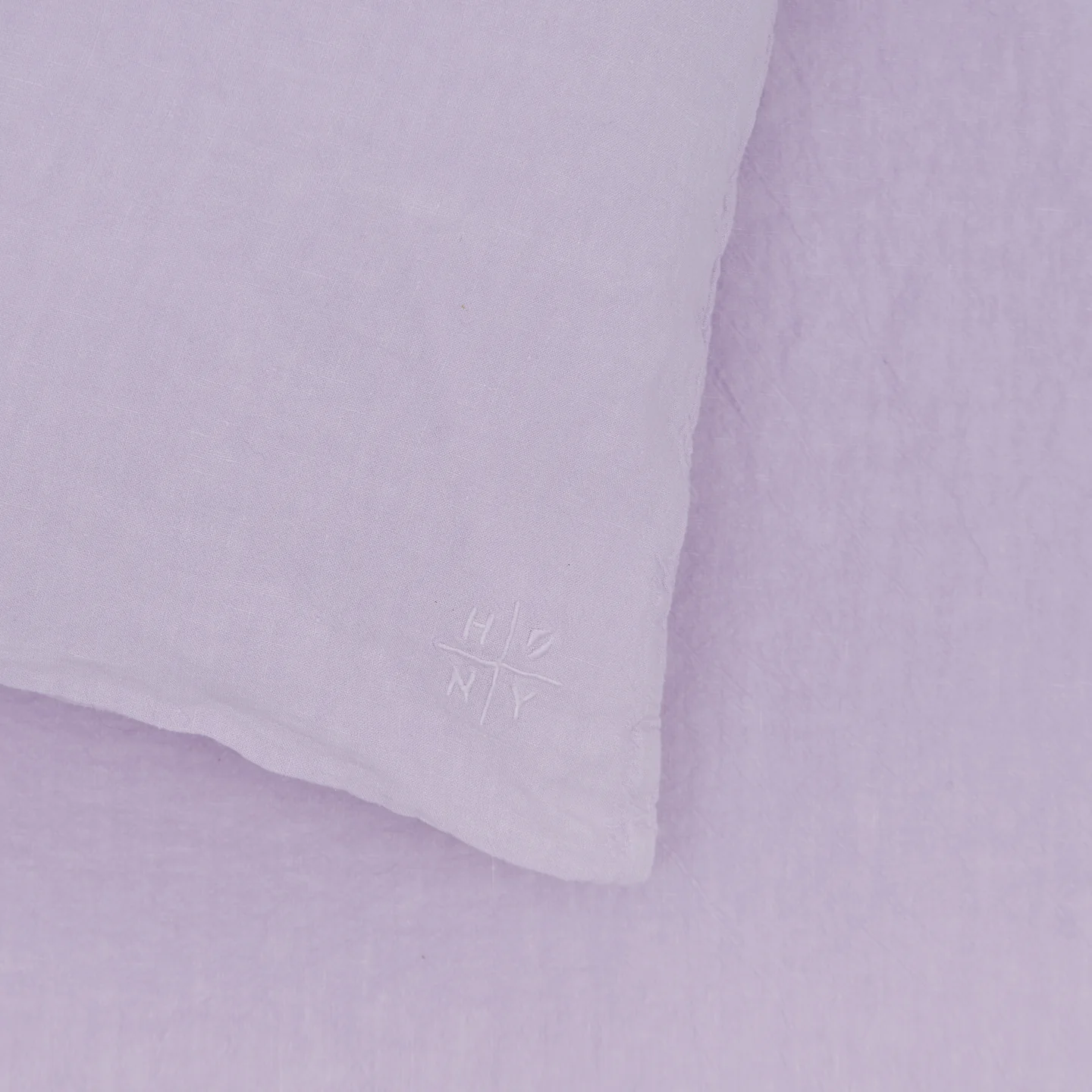 Simple Linen Euro Sham - Lilac - Image 2