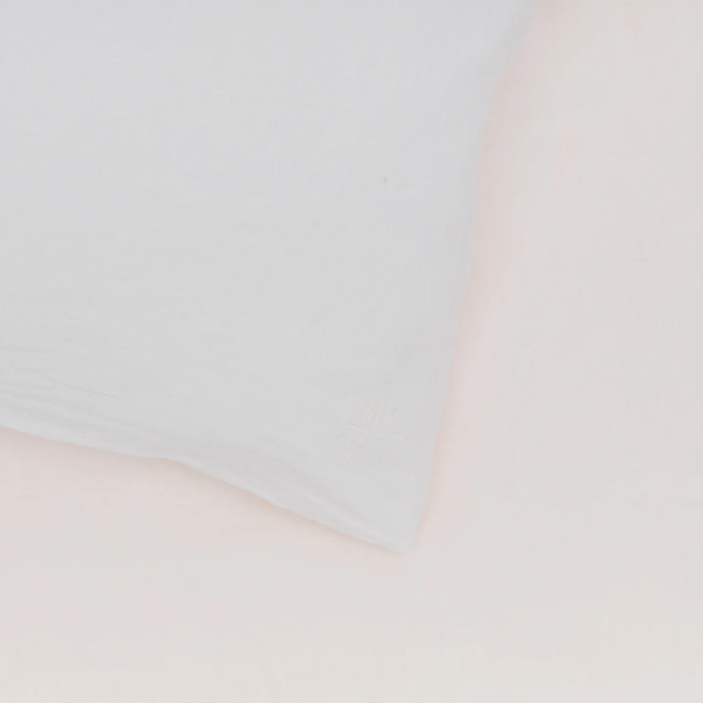 Simple Linen Euro Sham - Petal - Image 2