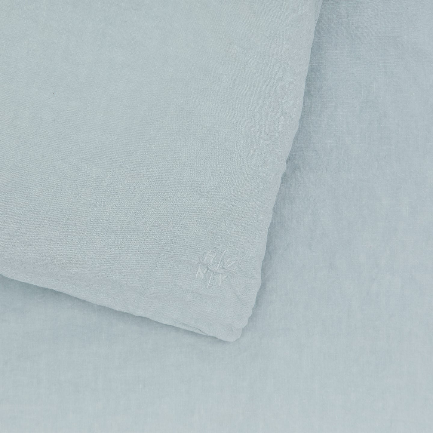 Simple Linen Euro Sham - Sky - Image 2