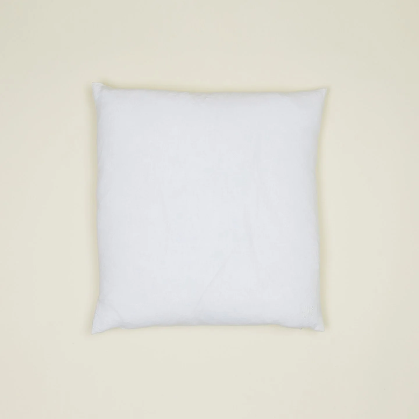 Simple Linen Euro Sham - White
