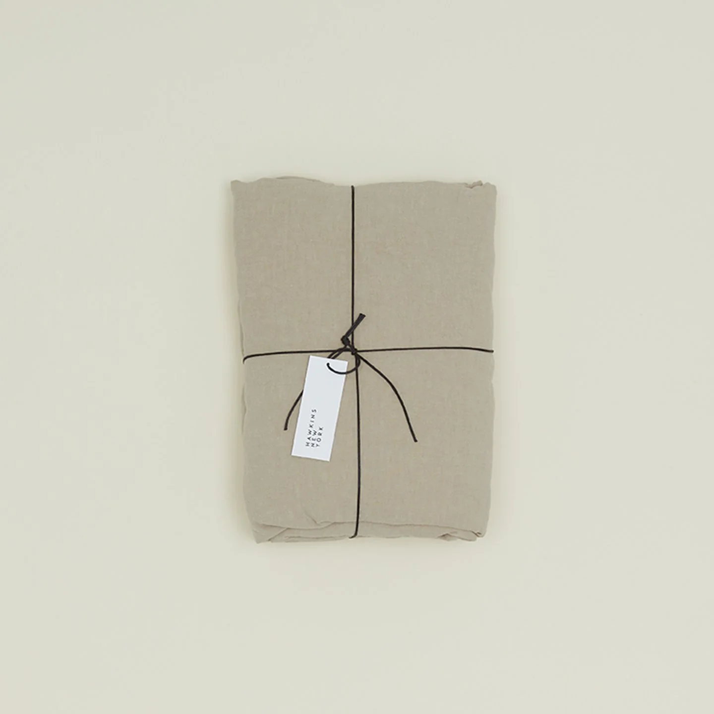 Simple Linen Fitted Sheet - Flax - Image 4
