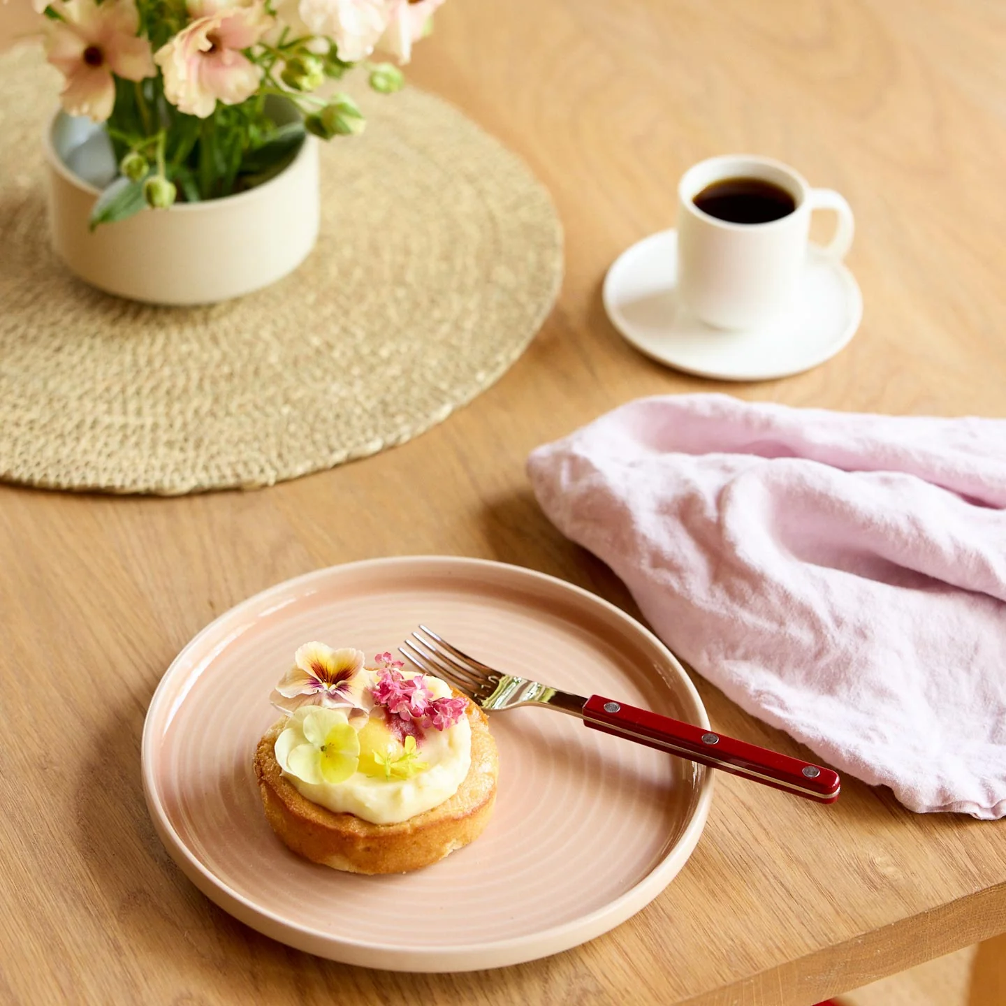 Simple Linen Napkin - Lilac - Image 7