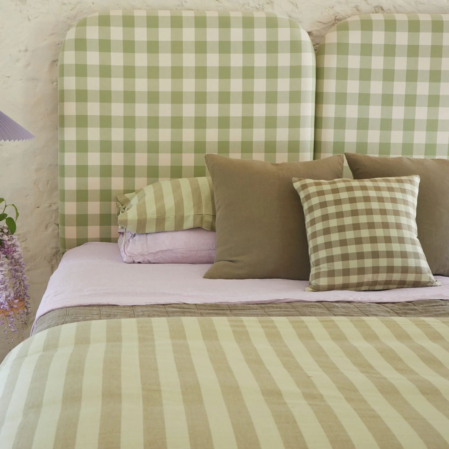 Simple Linen Pillowcases, Set of 2 - Lilac - Image 7