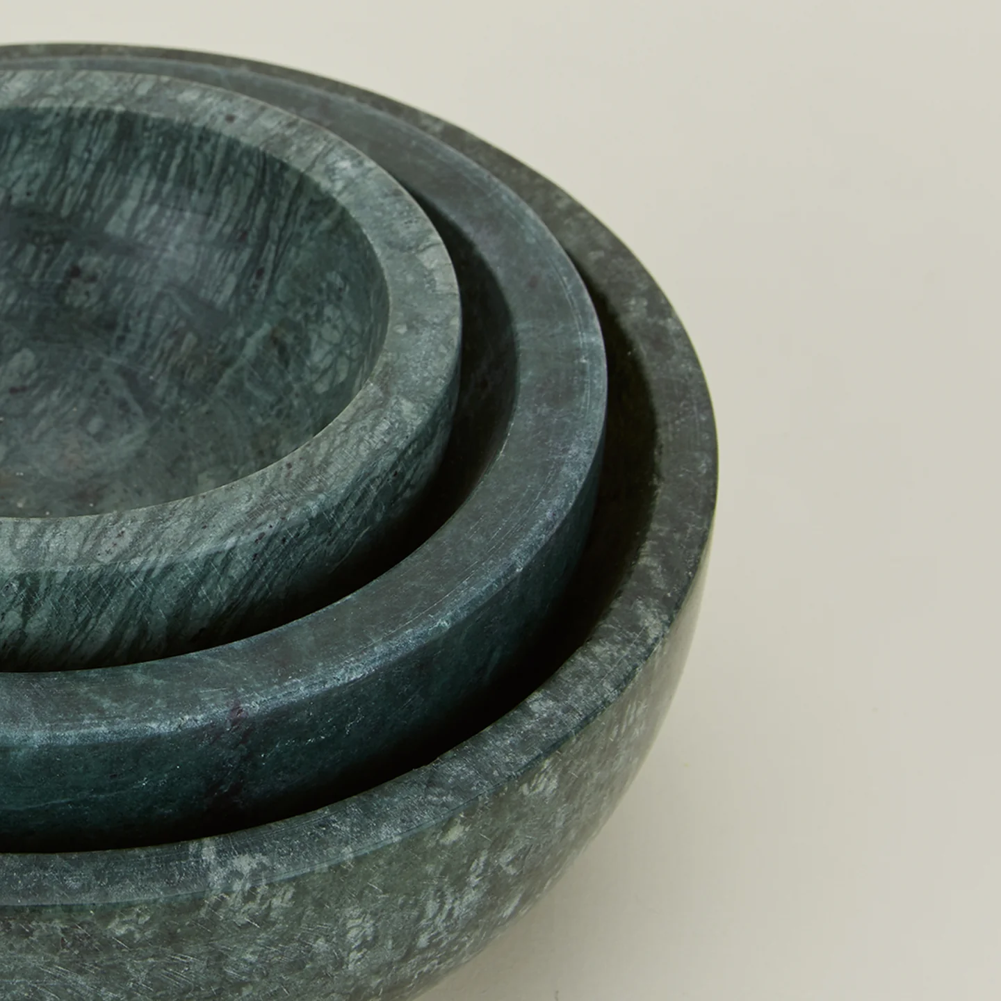 Simple Marble Bowl - Green - Image 3