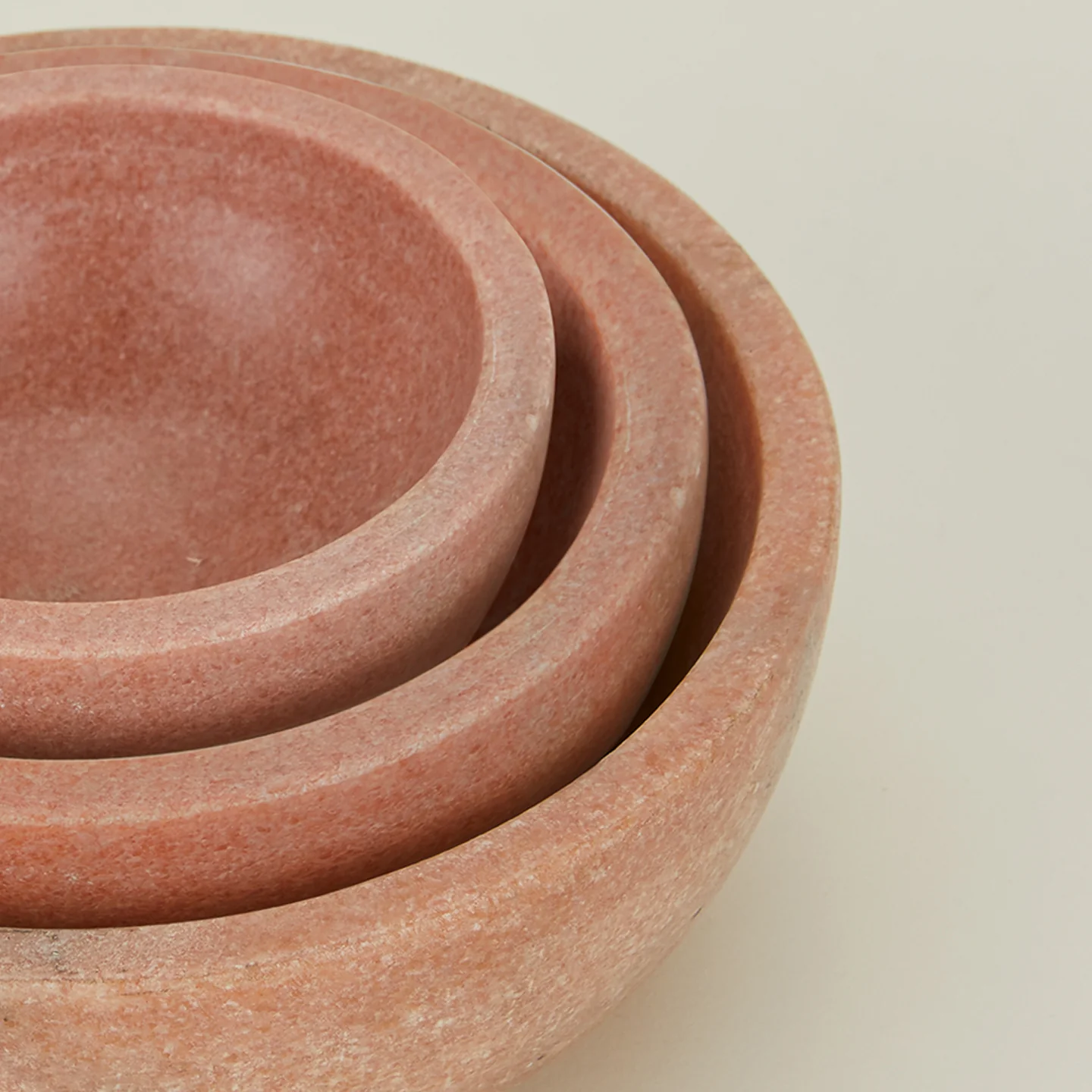Simple Marble Bowl - Pink - Image 3