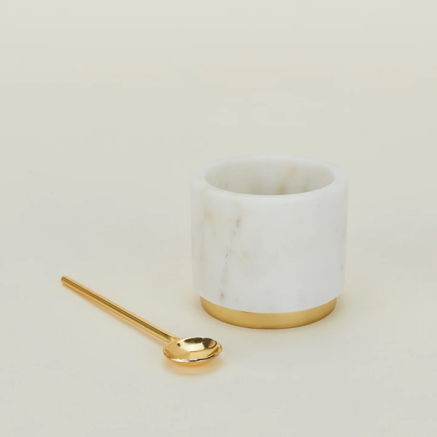 Simple Marble Sugar + Salt Dish - Image 3