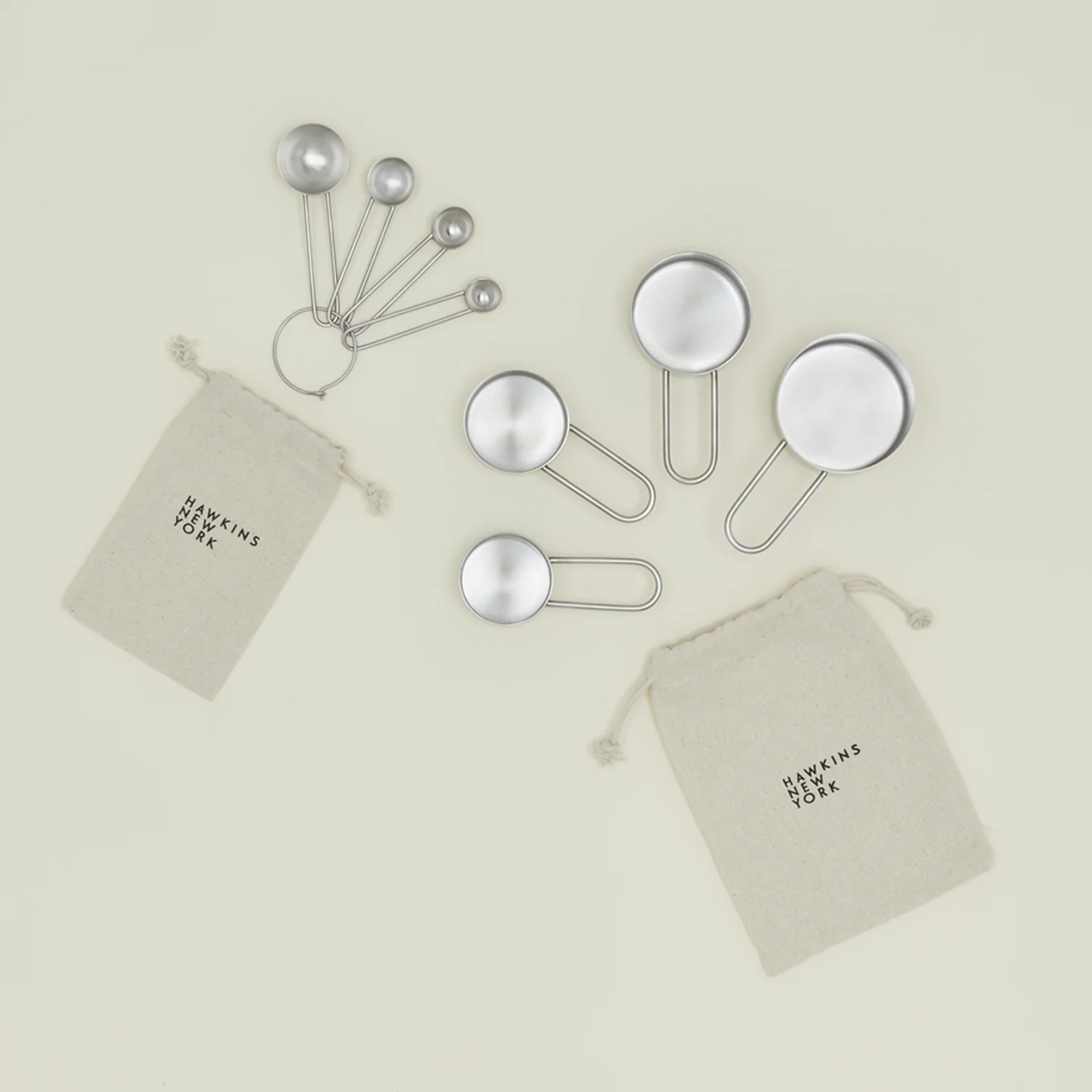 Simple Measuring Spoons - Silver - Image 3