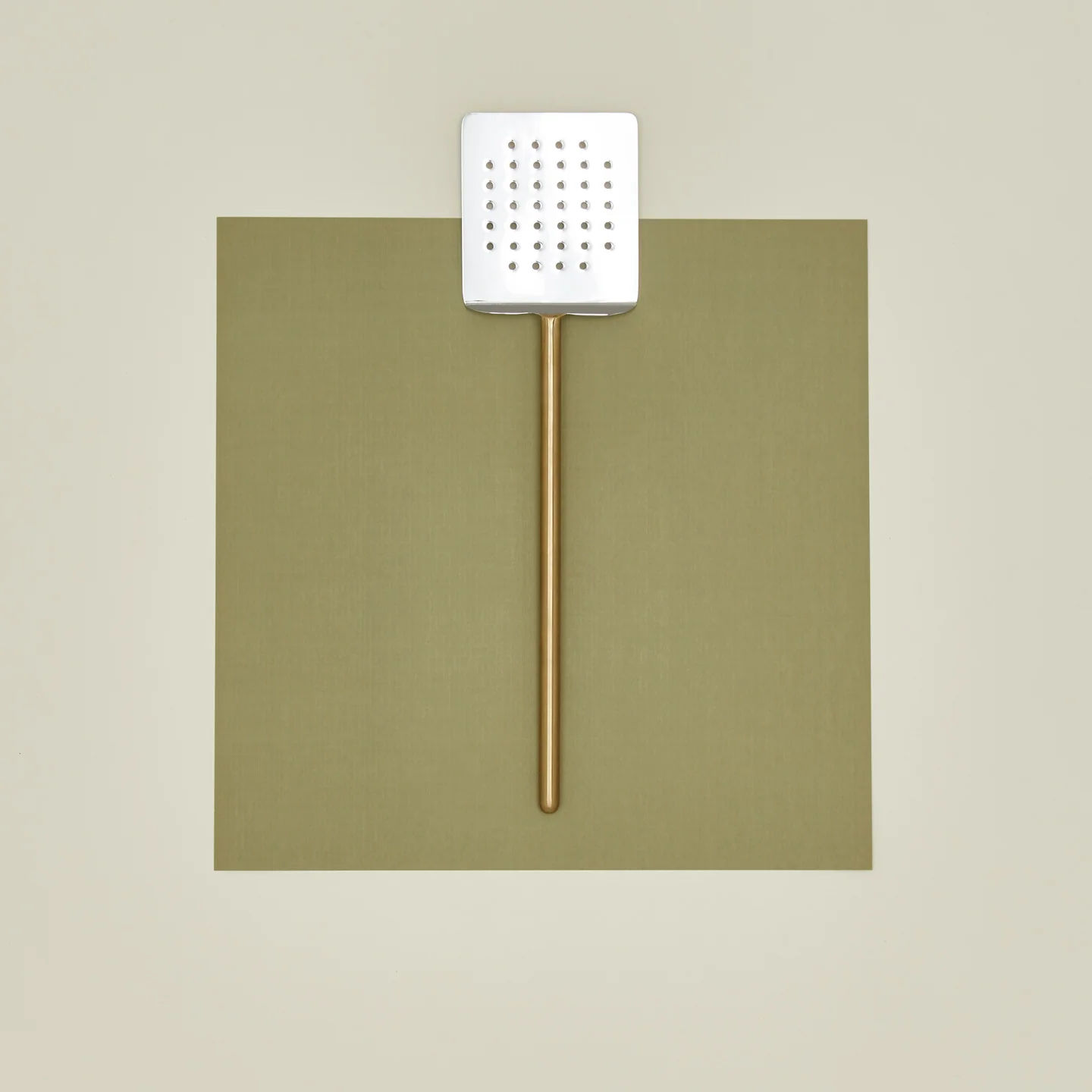 Simple Metal Spatula - Brass