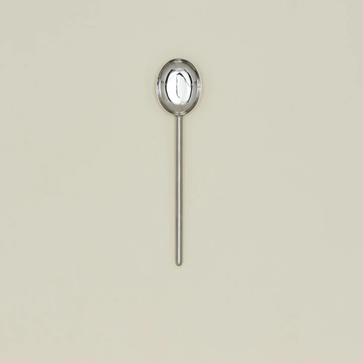 Simple Metal Spoon - Silver - Image 3
