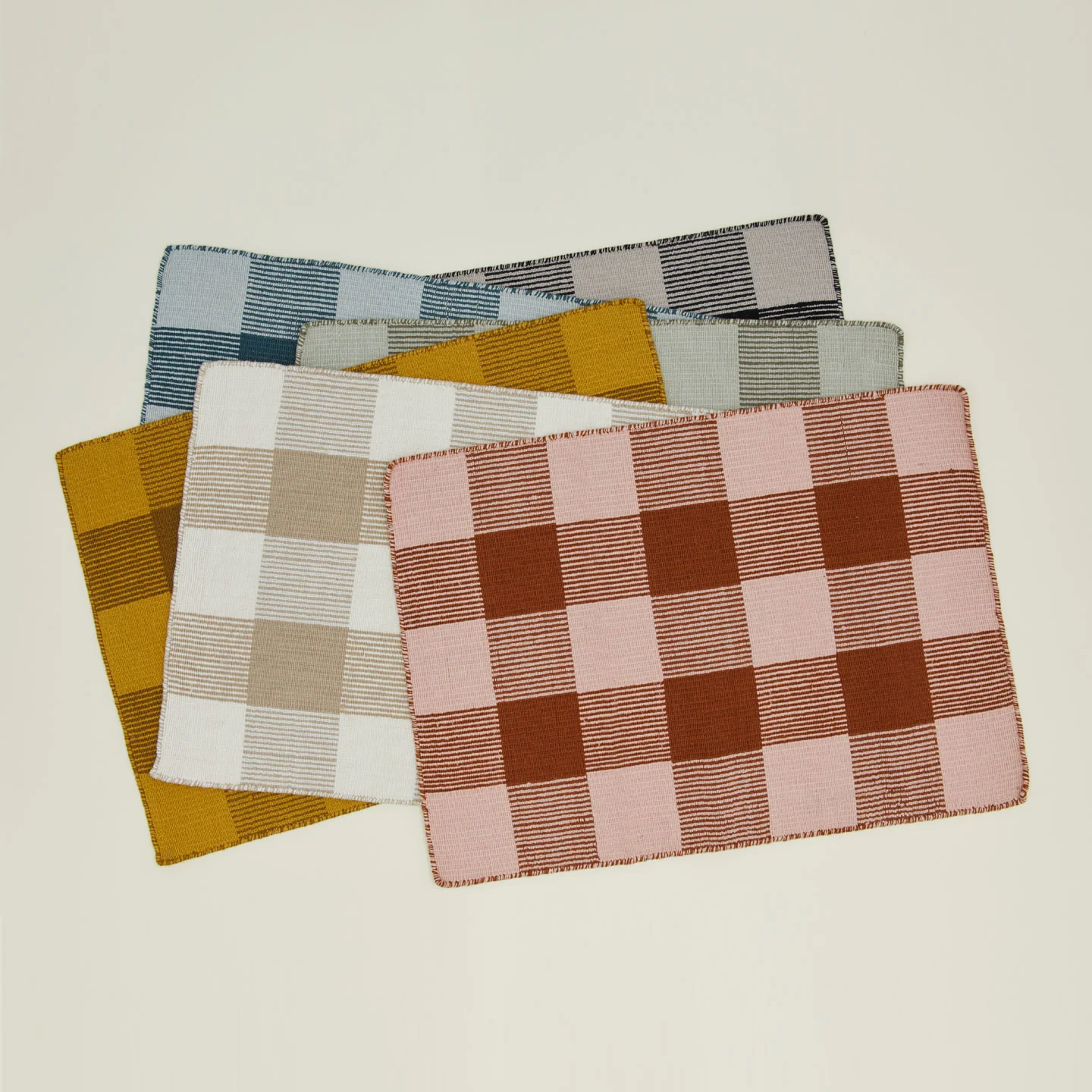 Simple Plaid Runner - Sky/Peacock - Image 3