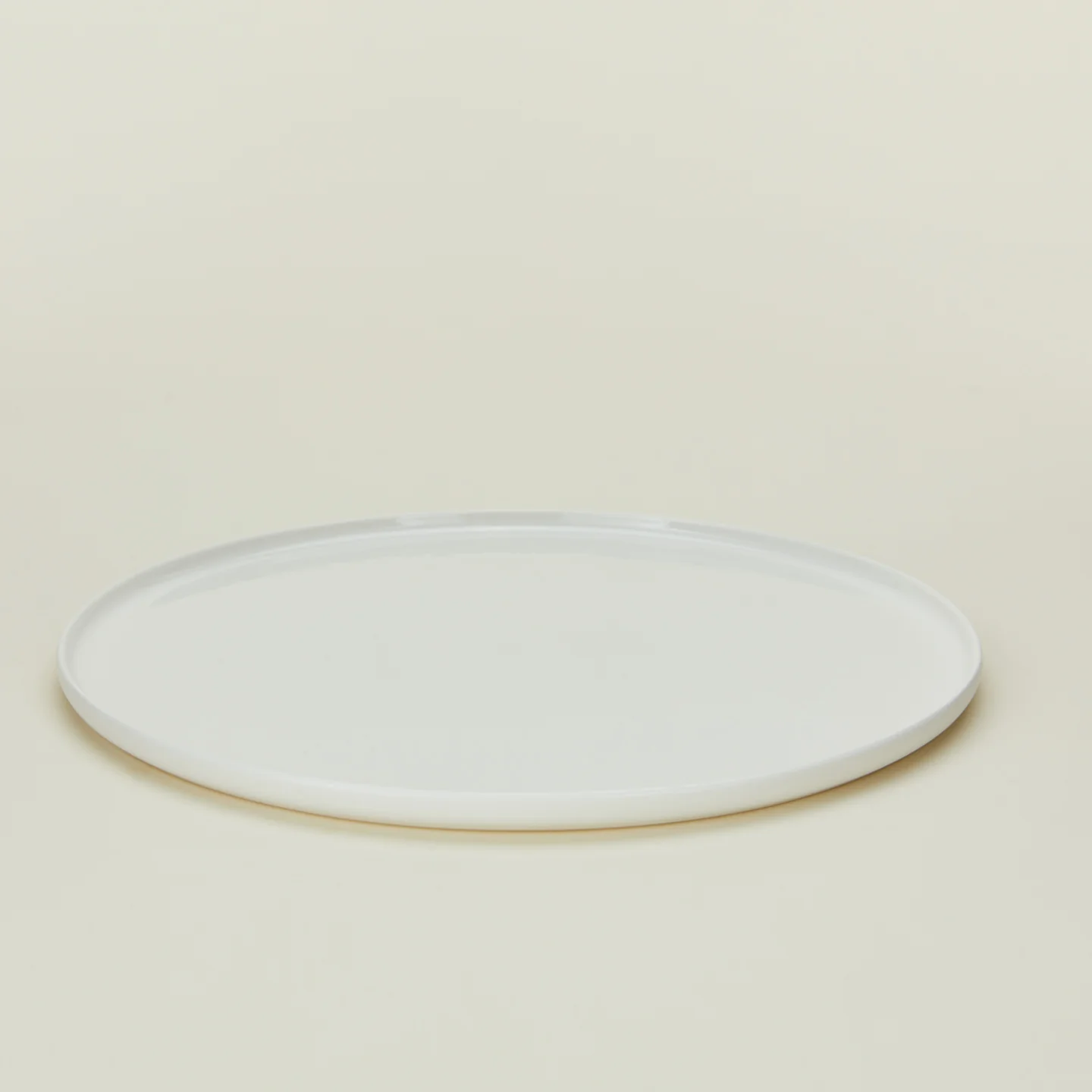 Simple Porcelain Dinner Plate, Set of 4 - Image 4