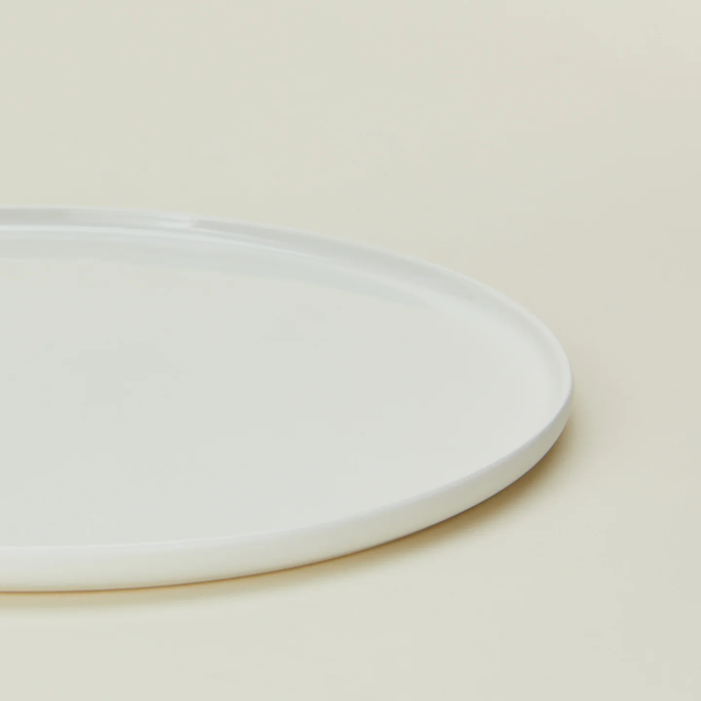 Simple Porcelain Salad Plate, Set of 4 - Image 4